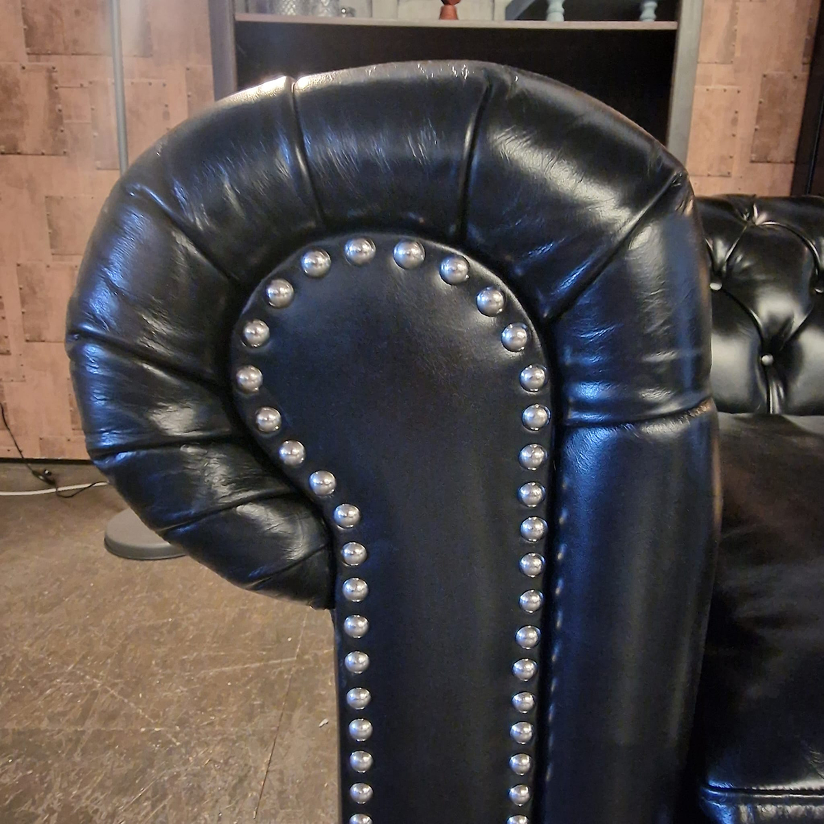 Chesterfield Brighton Slaapbank - Zwart image 7