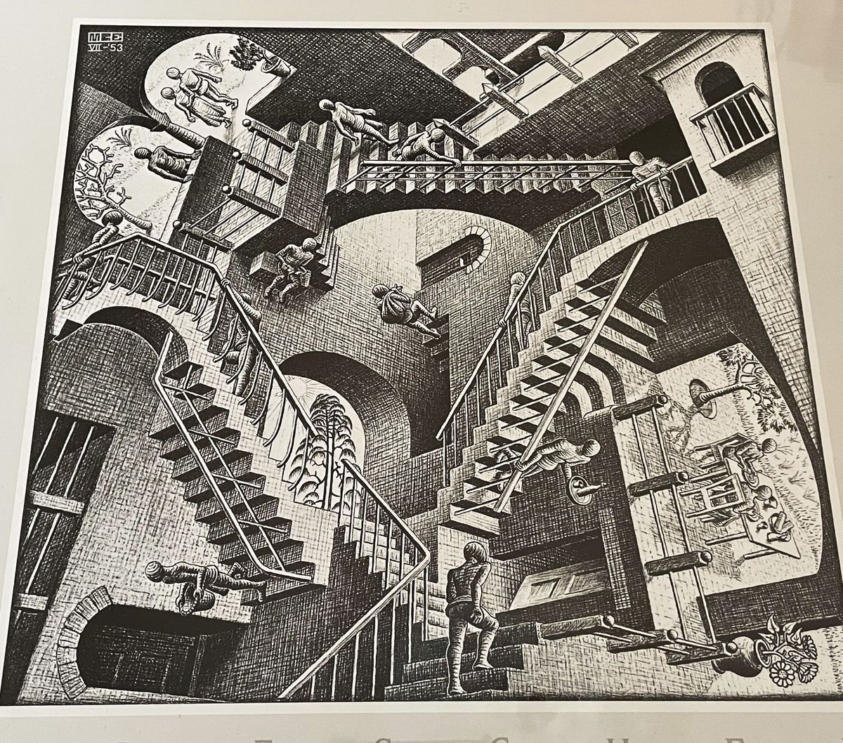 M.c. Escher (1898-1972) - Relativiteit image 3