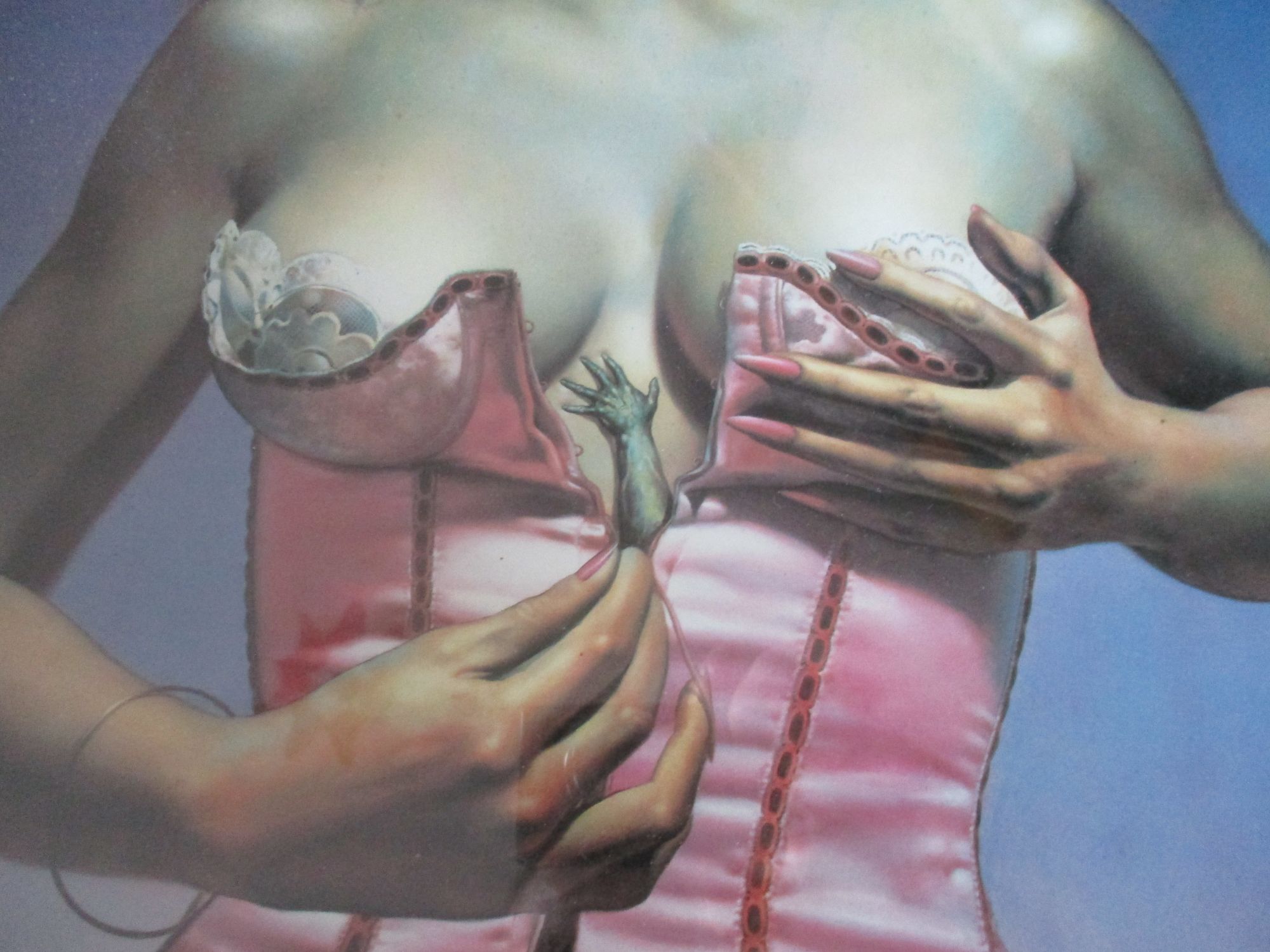 Boris Vallejo Litho Jade Mannequin 1981 Vintage Fantasy Art image 2