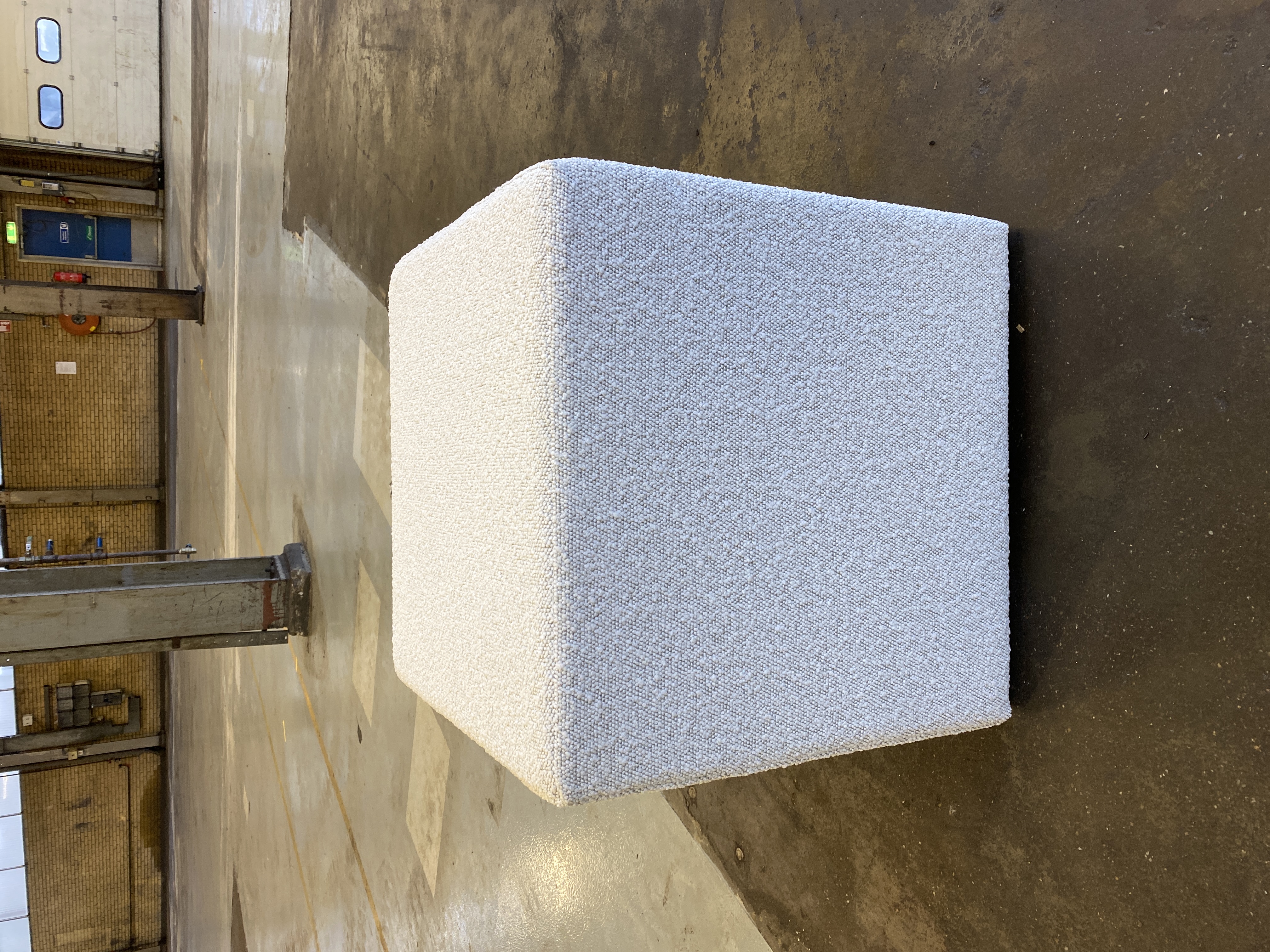 101 Copenhagen | Firkant Stool - Off White image 3