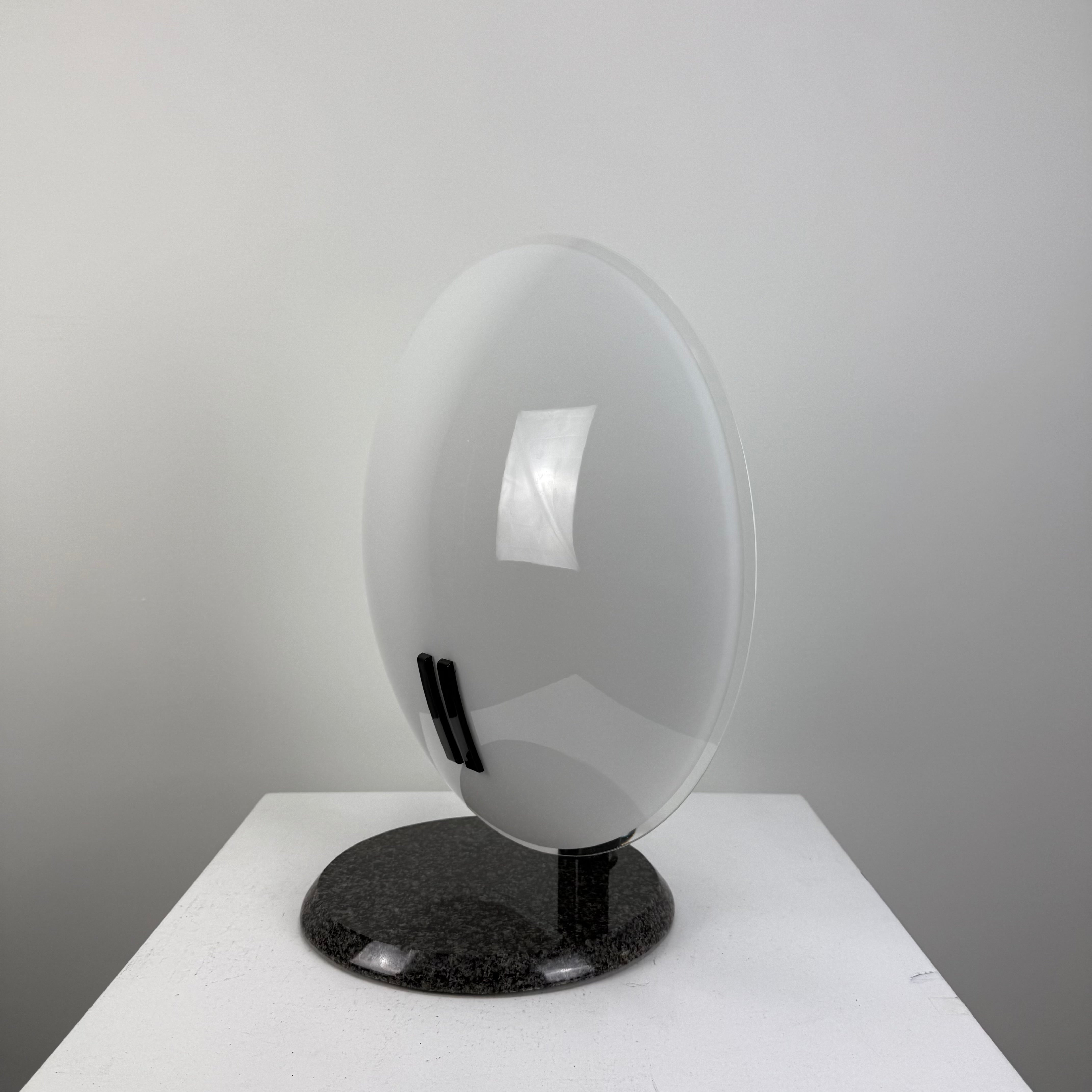 Table Lamp Perla By Bruno Gecchelin For Oluce, 1980 image 10