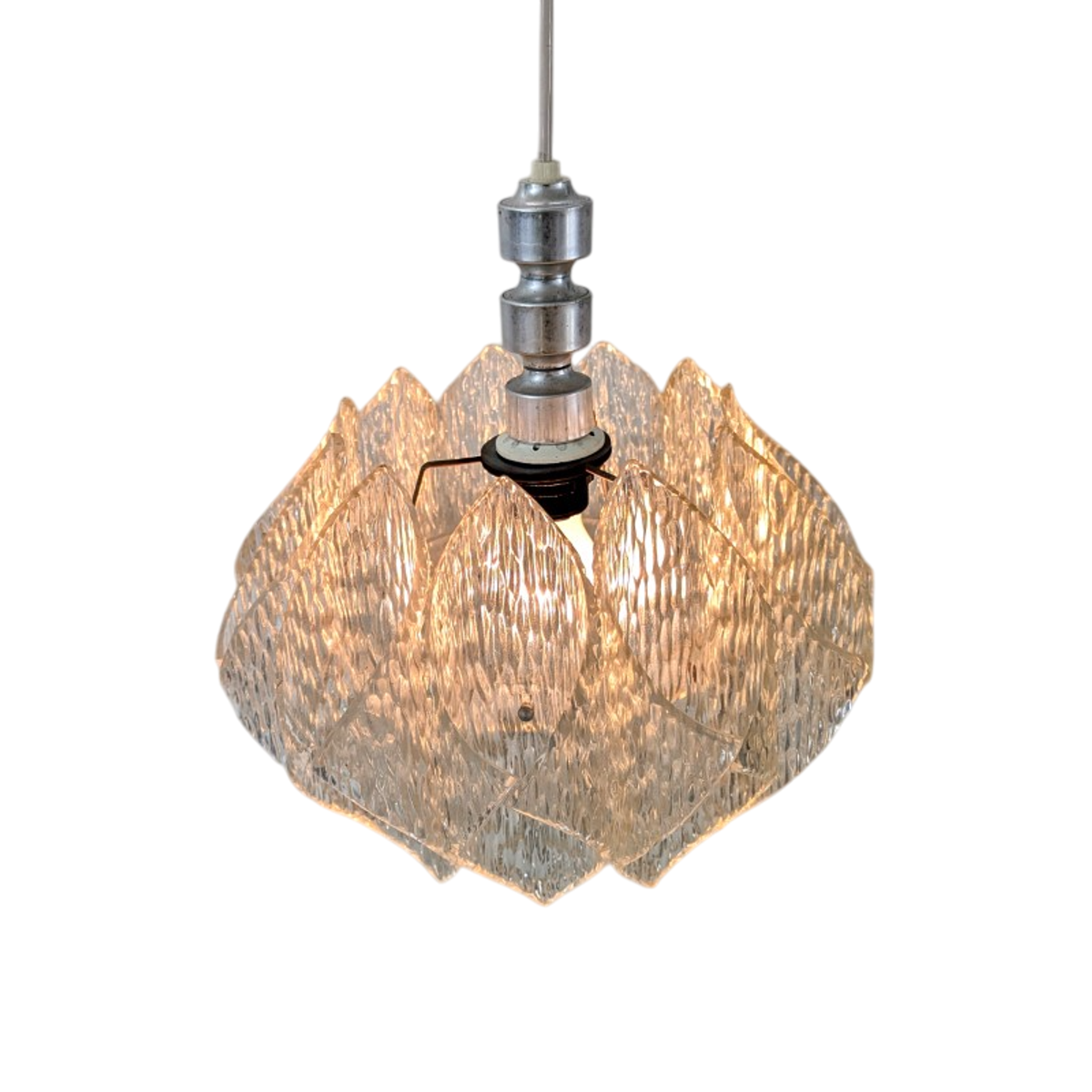 Jaren 70 Hanglamp – Marbach Acrylite - (kg41) image 7