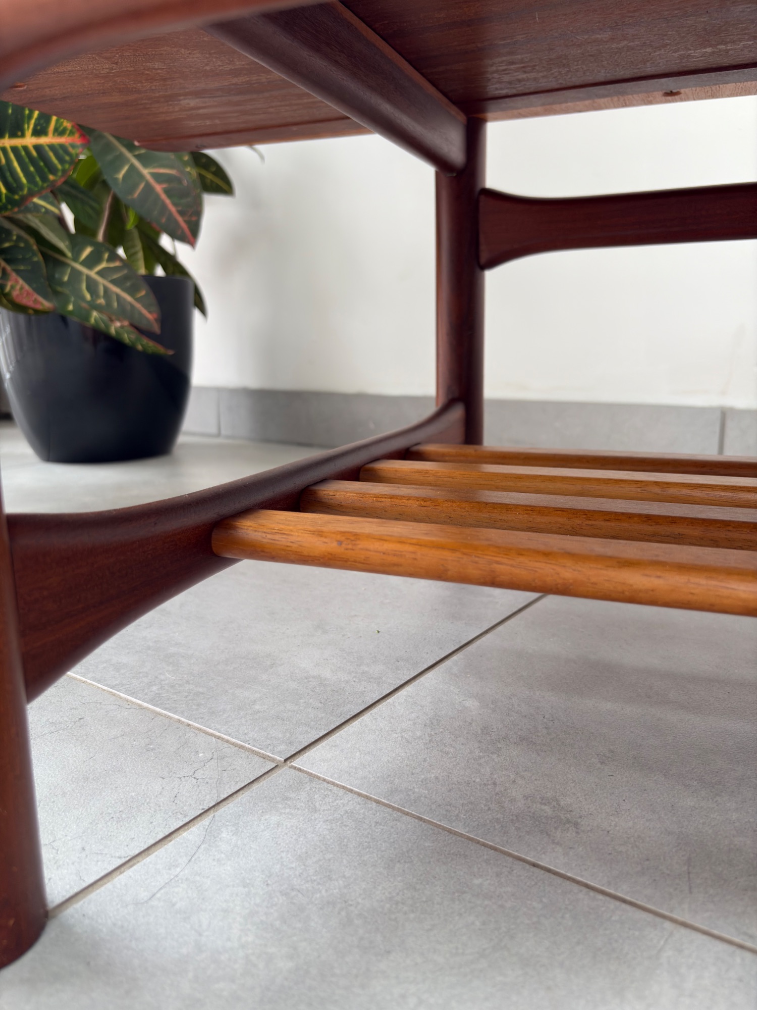Vintage Uitschuifbare Salontafel Deens Design image 15