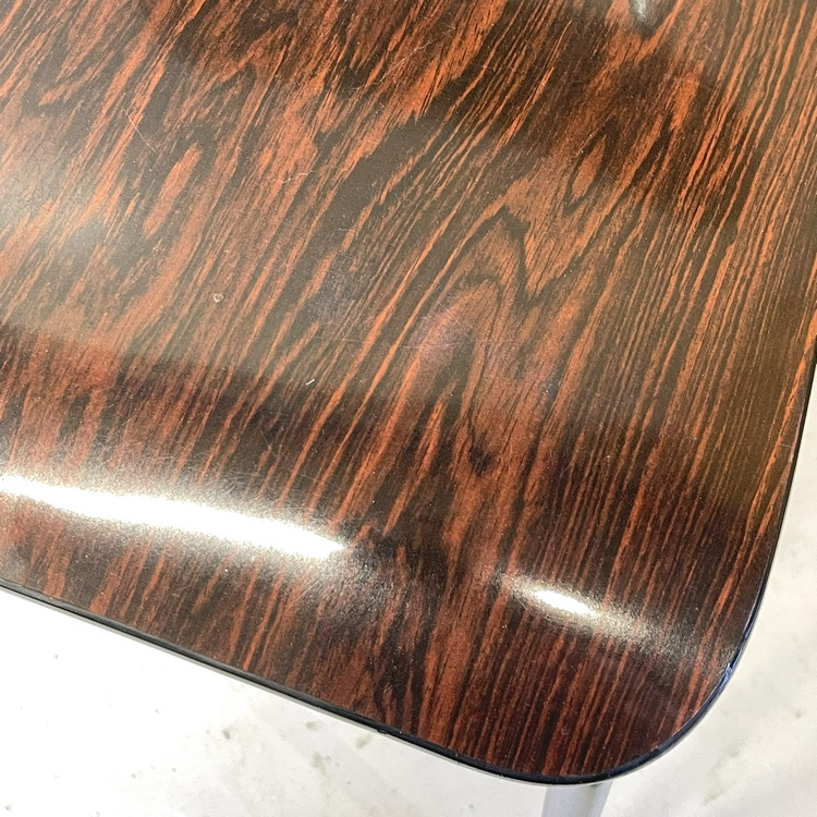 Vintage Keukenstoel Rosewood Formica Sixties image 6