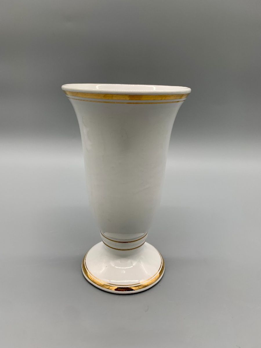 Prachtig Vaasje Delft Wit/goud image 2