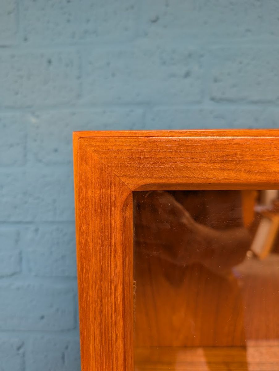 Vintage Vitrinekast, Jaren 60, Deens Design Van Ib Kofod Larsen image 8