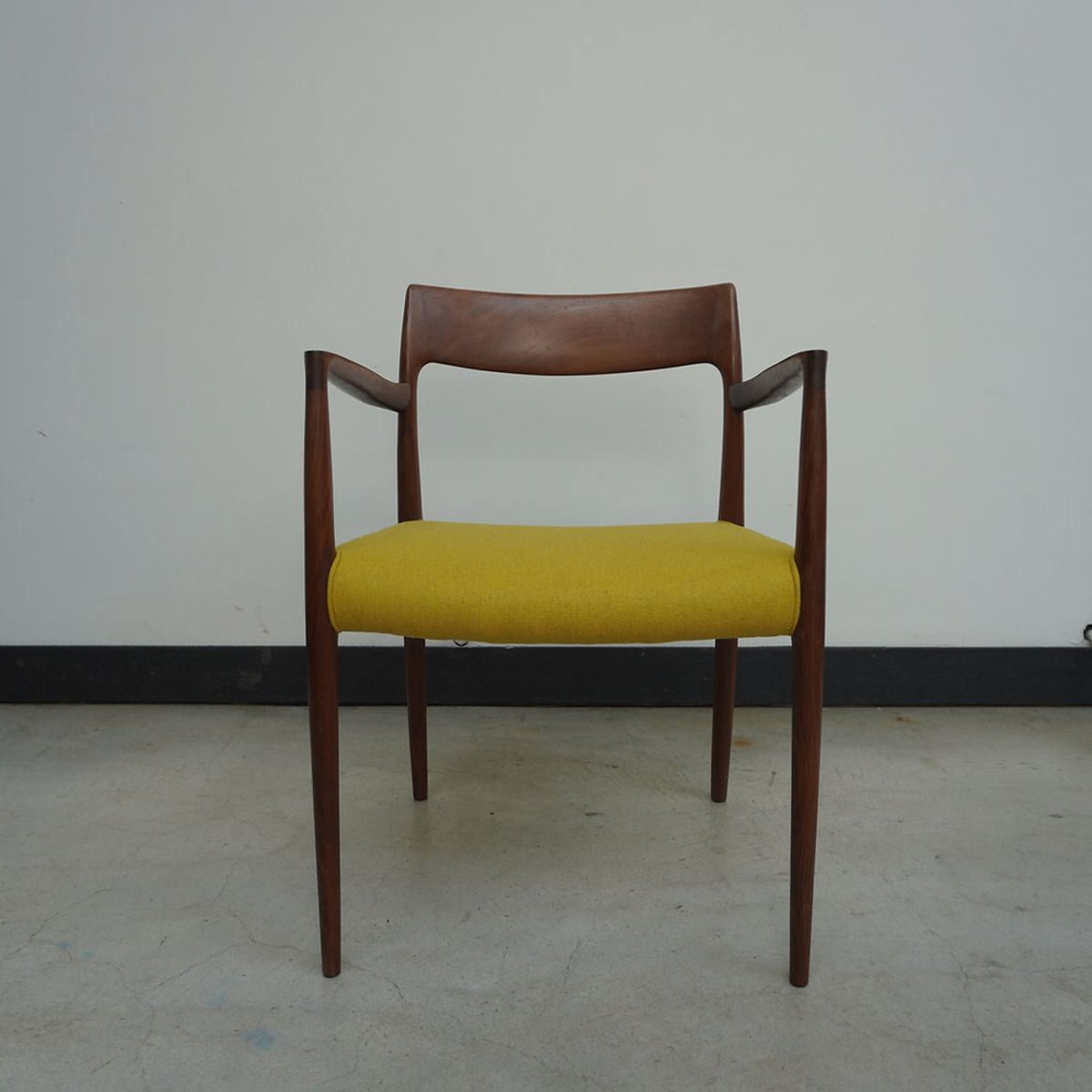 Model 57 In Teak By Niels Otto Moller For J. L. Mollers, 1970s image 5