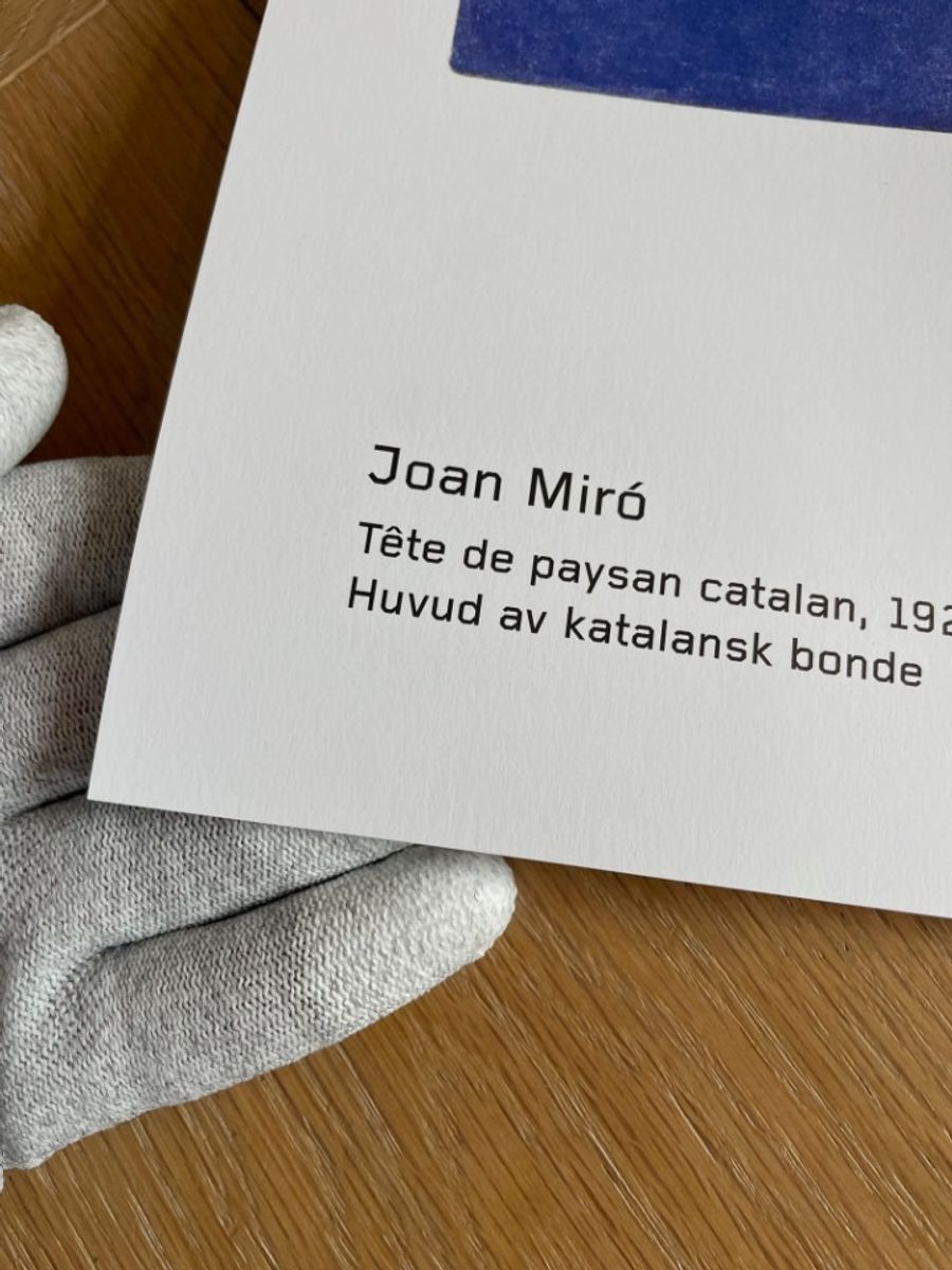 Joan Miró (1893-1983), Tête De Paysan Catalan, 1925 image 5