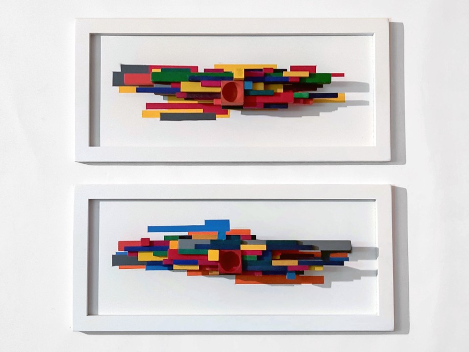 Wandsculptuur Set Van 2 Vormalux Nr 2 + 3 image 14