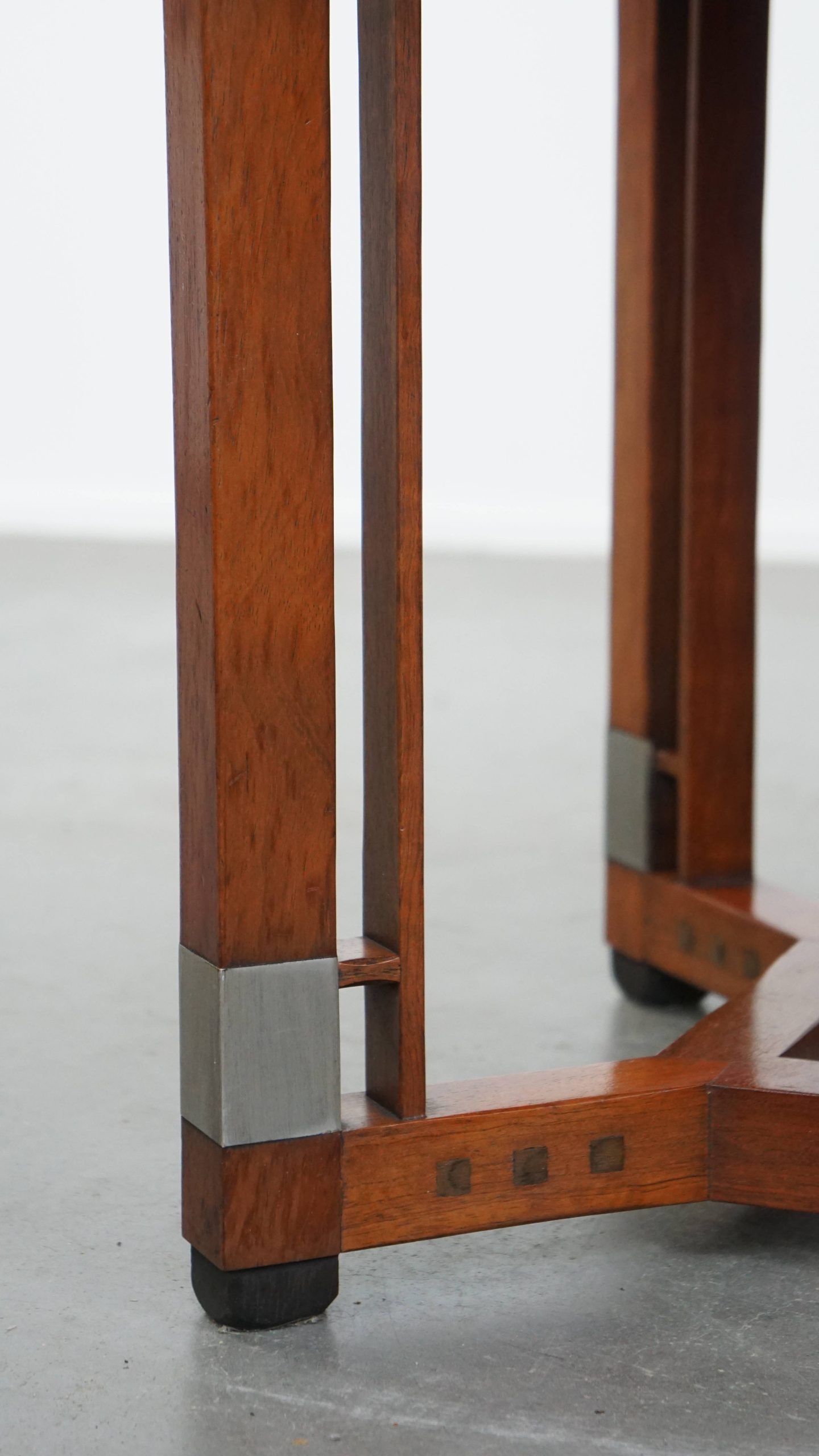 Mooie En In Goede Staat Verkerende Ronde Art Deco Schuitema Design Bijzet/ Salontafel image 6