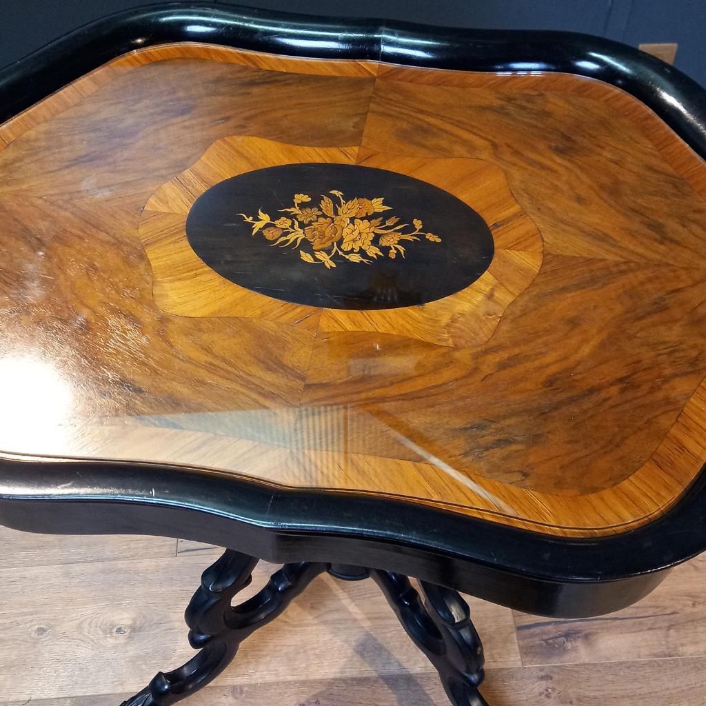 Antieke Wijntafel, Hollands Willem Iii In Horrix Stijl image 9
