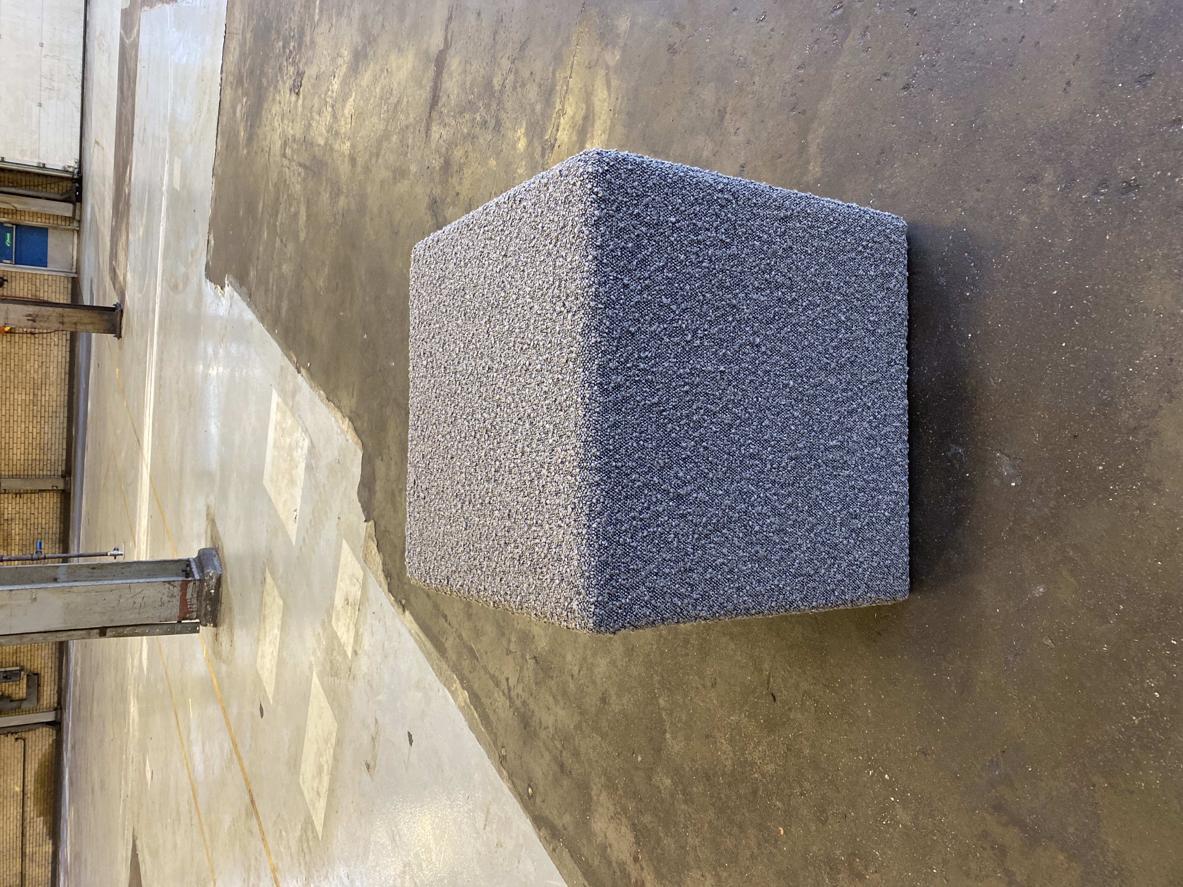 101 Copenhagen | Firkant Stool - Deep Taupe image 4