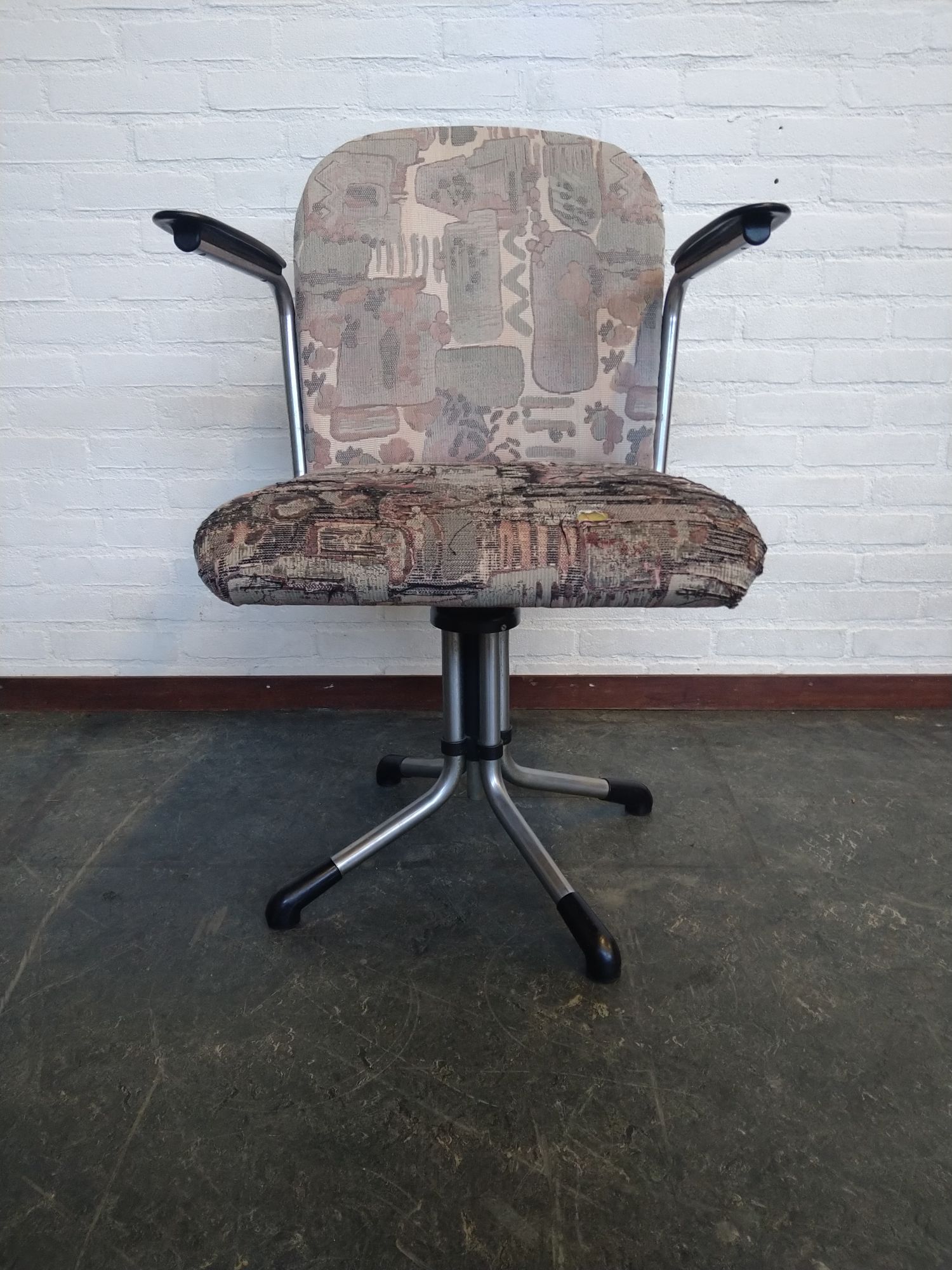 Gispen 356 Bureaustoel Met Bakelieten Armleuningen image 3