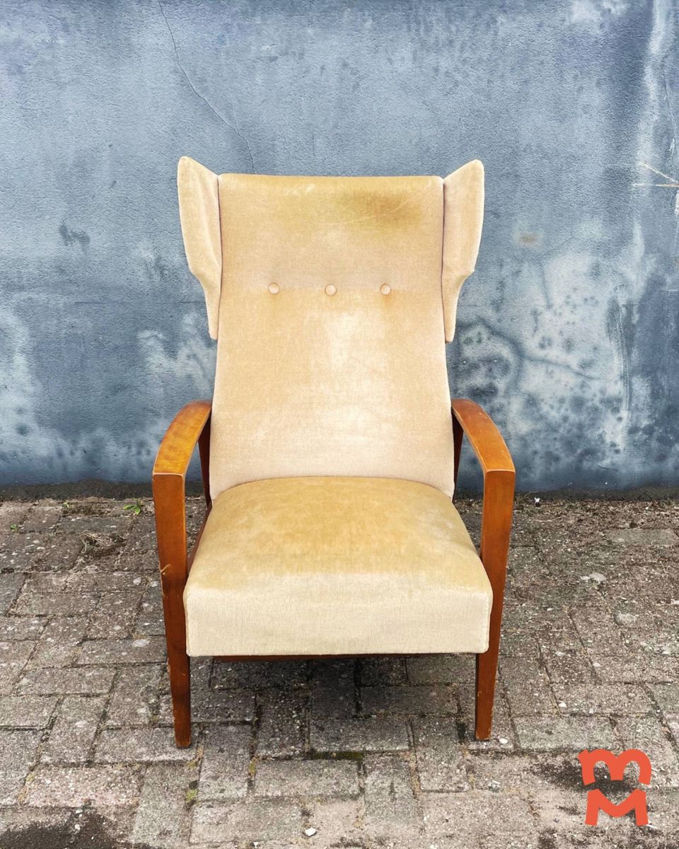 Vintage Jaren 50 Oorfauteuil image 2