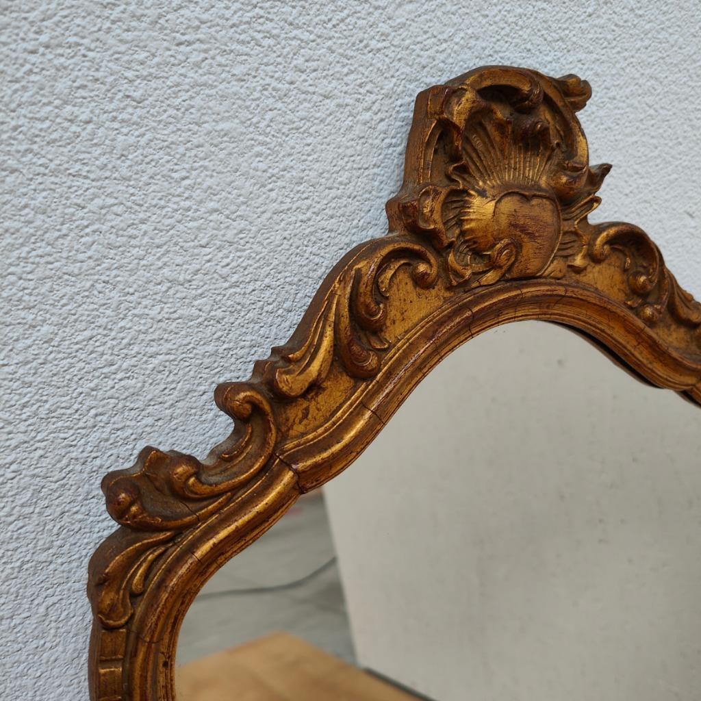 Vintage Hollywood Regency Barok Rococo Spiegel Kuifspiegel 5 image 15