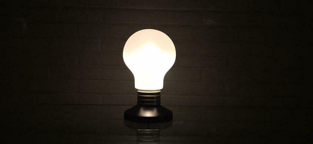 Vintage 1990S Ikea Pop Art Stijl Bulb Lamp Tafellamp image 7