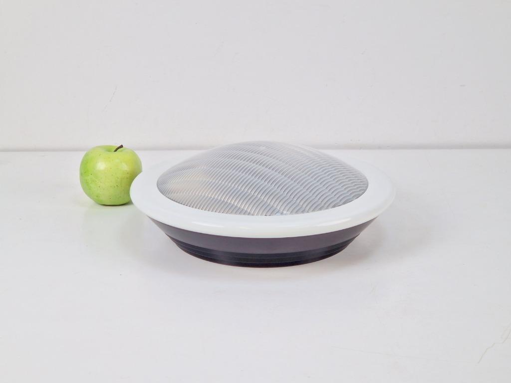 Modernist Mizar Tekna Wandlamp Glas Plafondlamp Italy ‘80 image 11