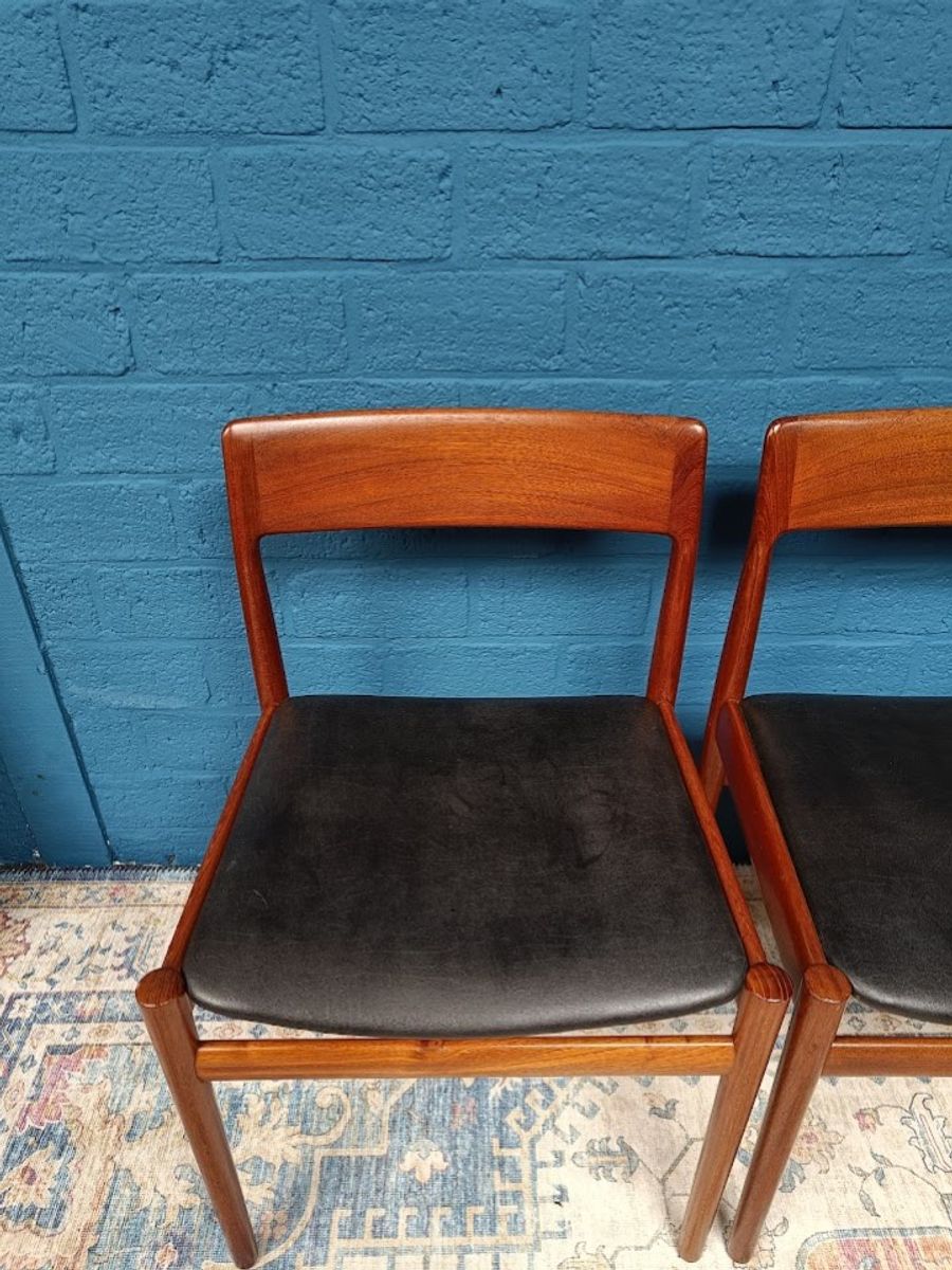 4x Vintage Deens Design Stoelen, Jaren '60 image 3