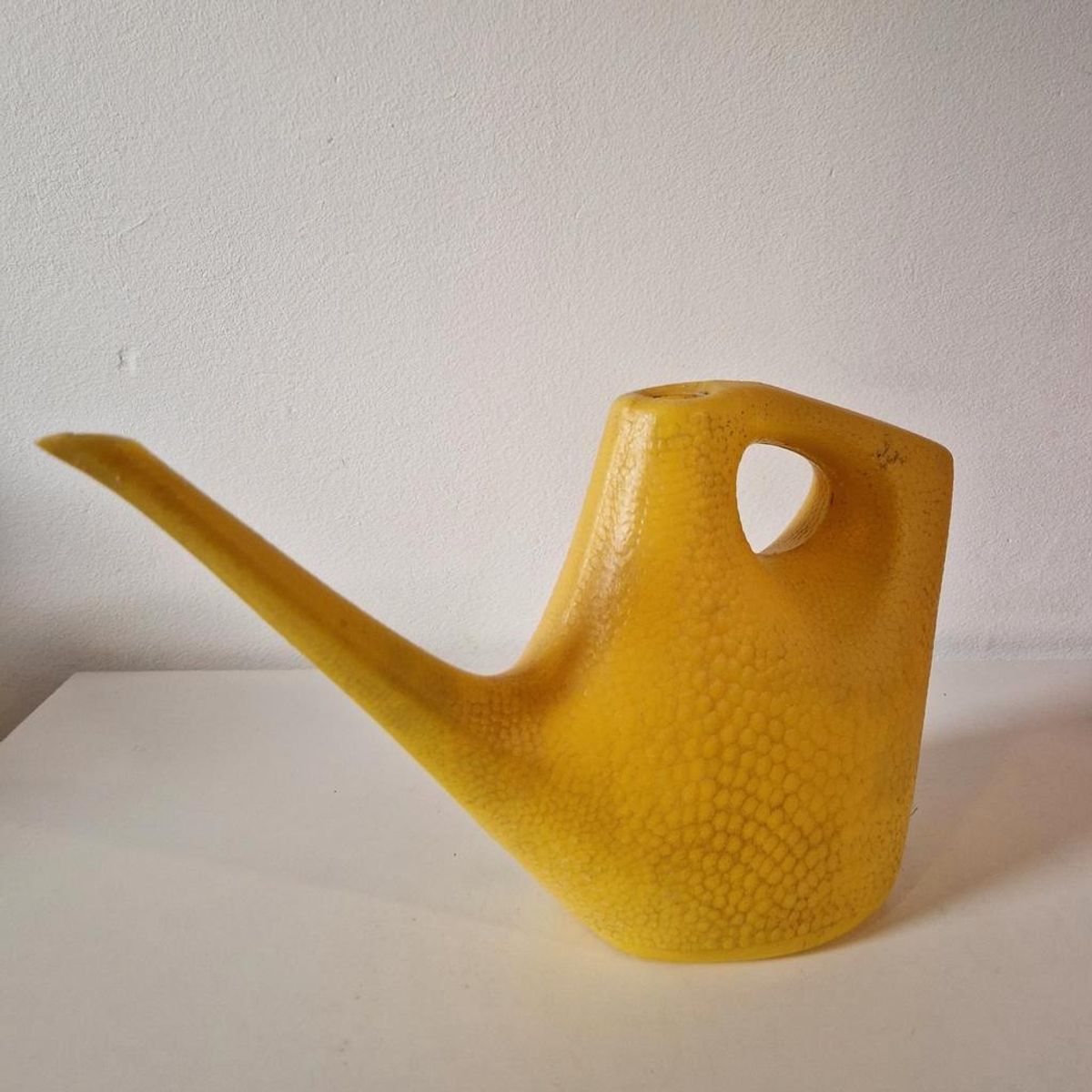 50's Vintage Gieter Sinaasappelhuid Plantengieter Gele image 5