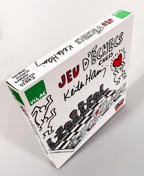 Keith Haring Schaakspel Zwart/wit Nieuw!! image 6
