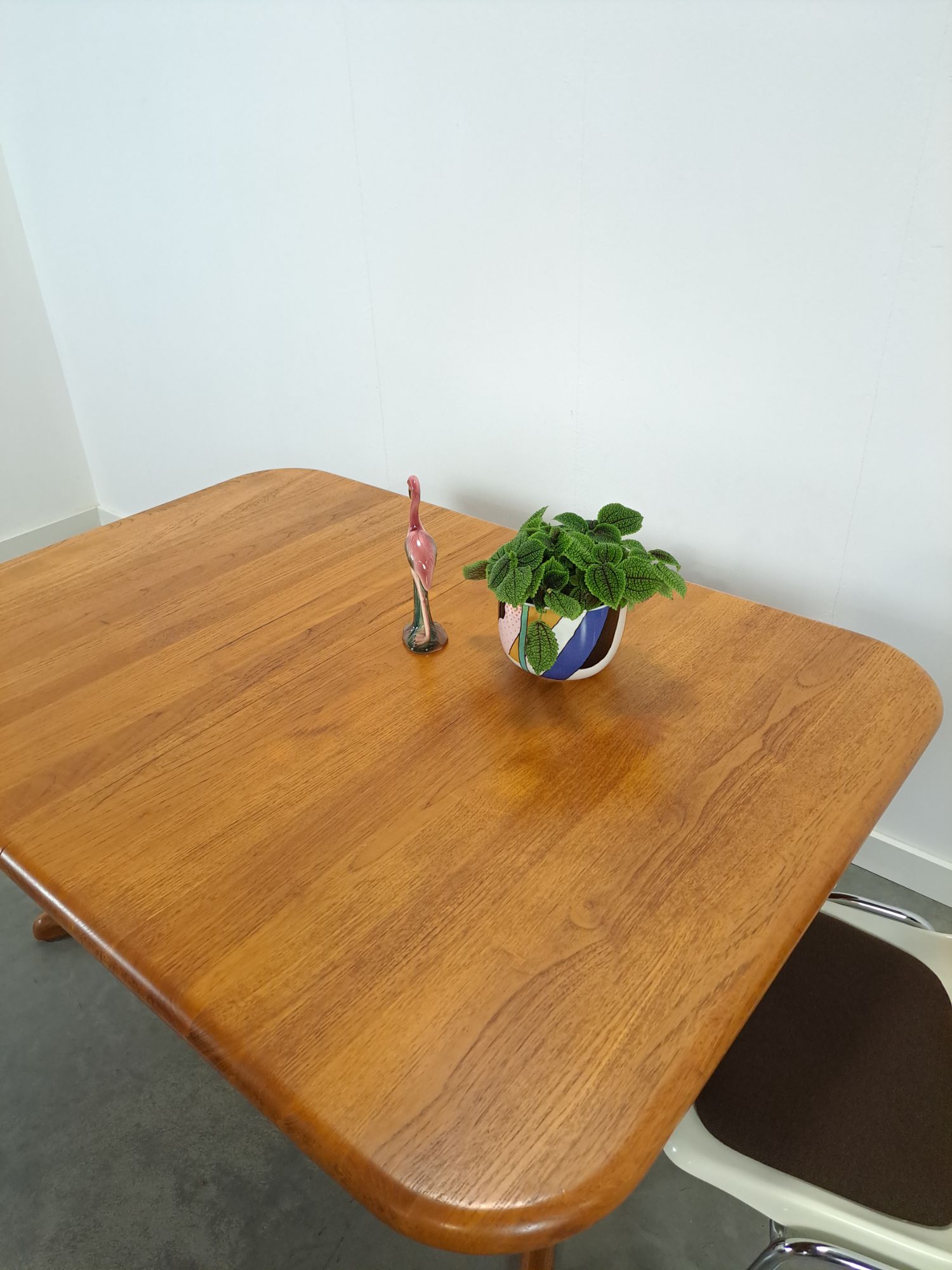 Xl Deense Uitschuifbare Teak Eettafel image 8