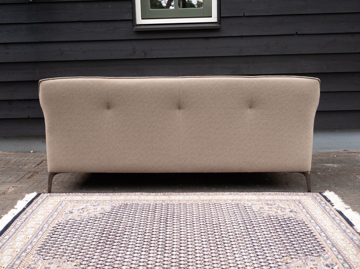 Leolux Mayon | 3-zits Designer Bank | Groen, Beige, Gemeleerd image 11