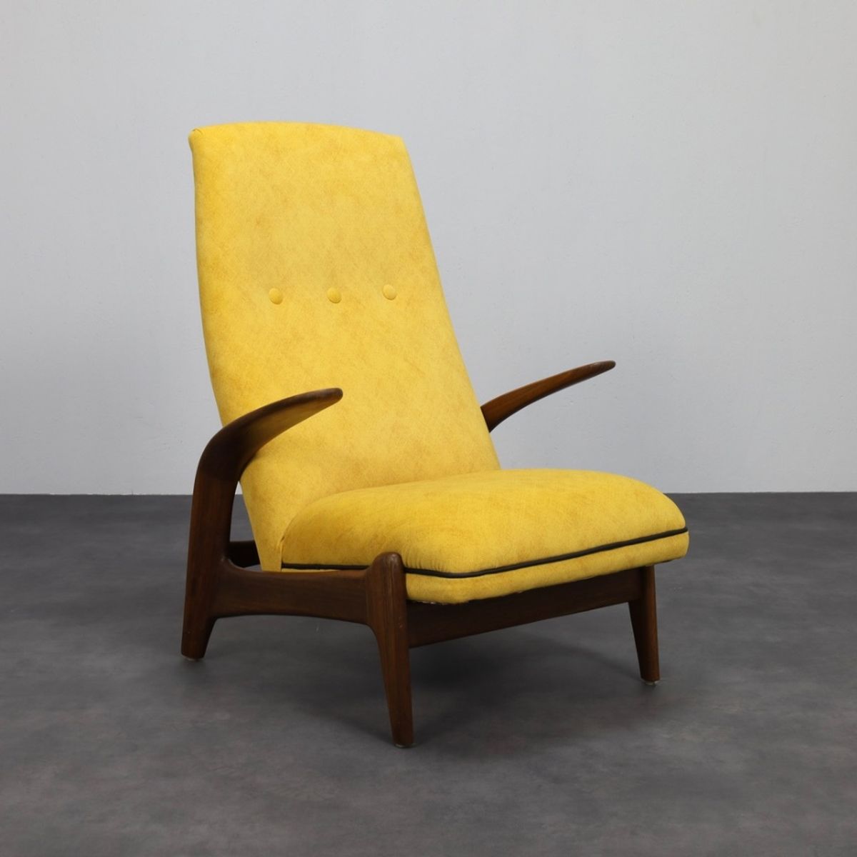 Vintage Fauteuil Gimson And Slater, 1960s Nieuw Gestoffeerd image 6