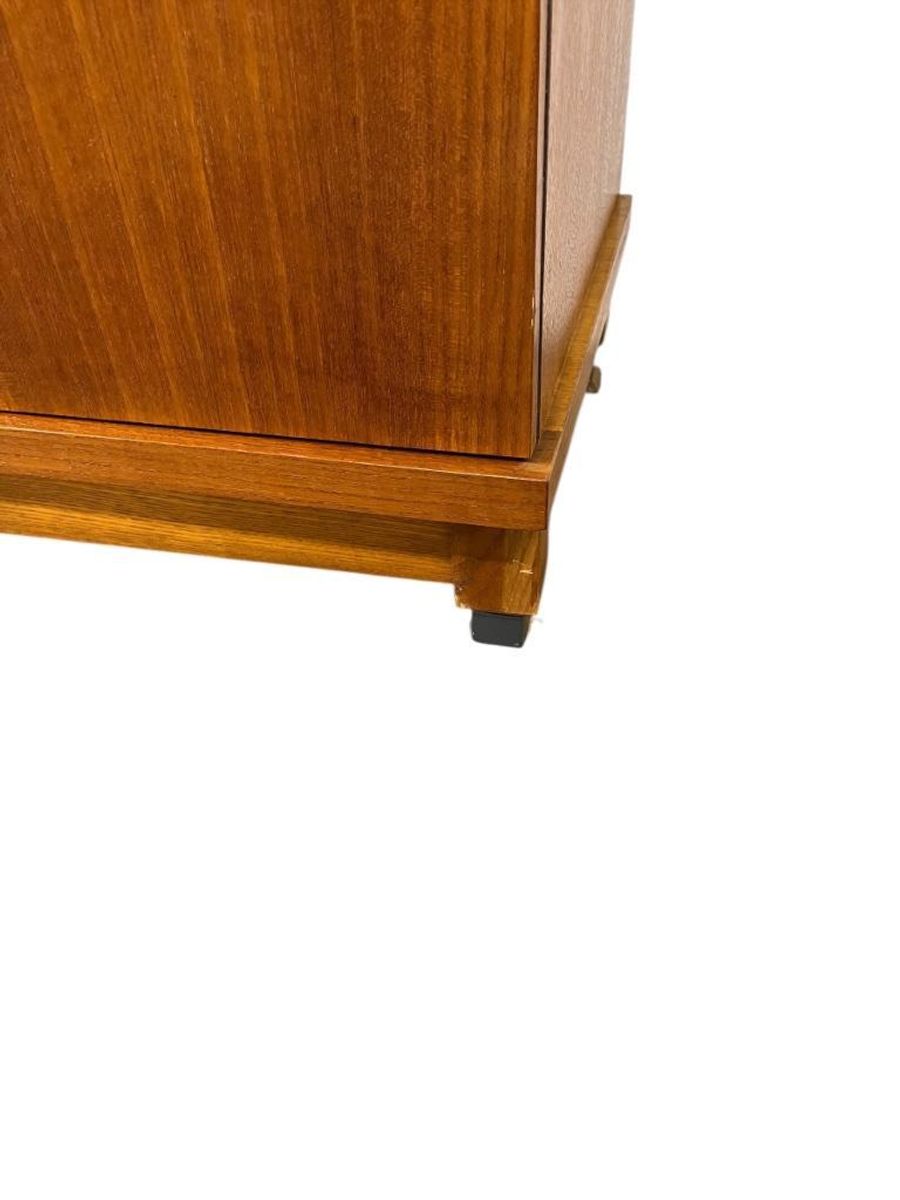 Vintage Barkast / Vitrinekast / Kast Met Glazen Gedeelte image 4