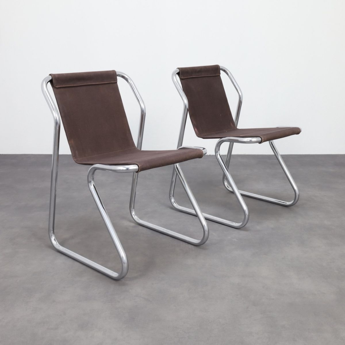 Set Of 2 Slingback Chairs By Topform, 1970s image 3
