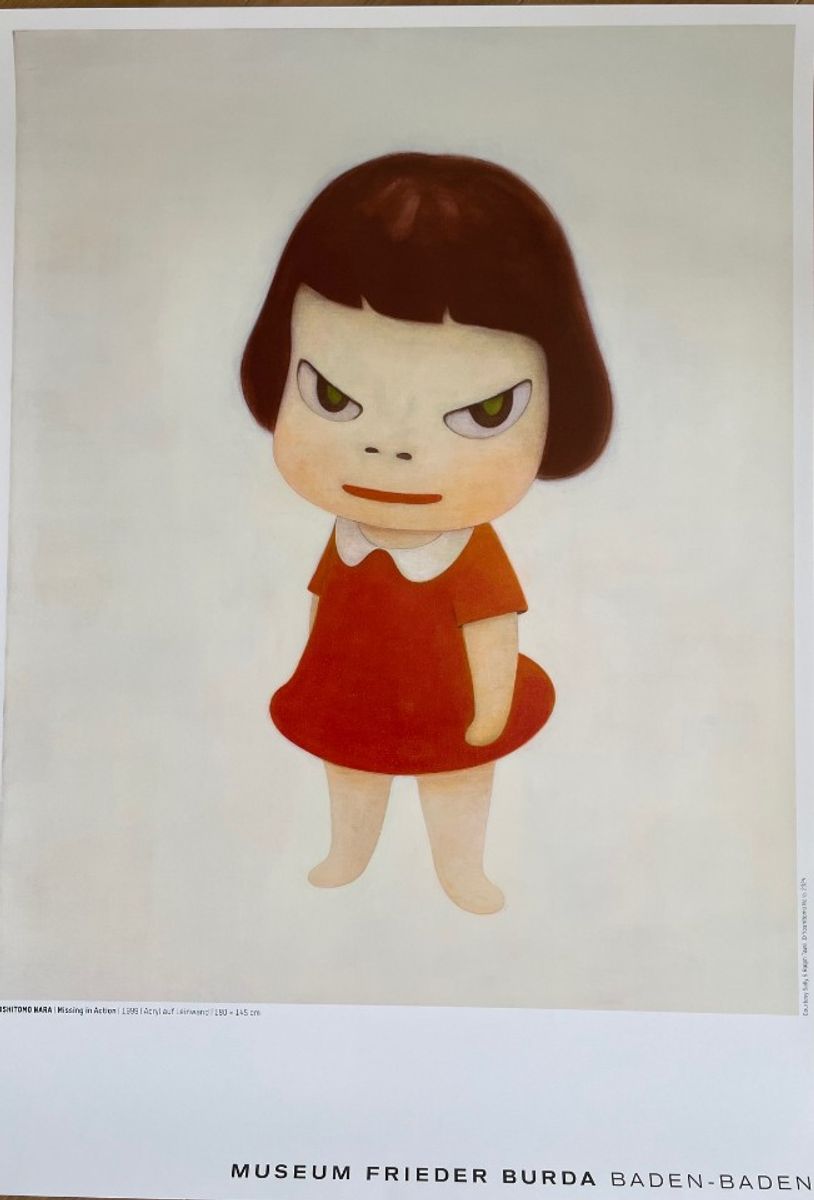 Yoshitomo Nara, Missing In Action, 1999, Courtesy Sally&ralph Tawil, Copyright Yoshitomo Nara, 2024 image 2