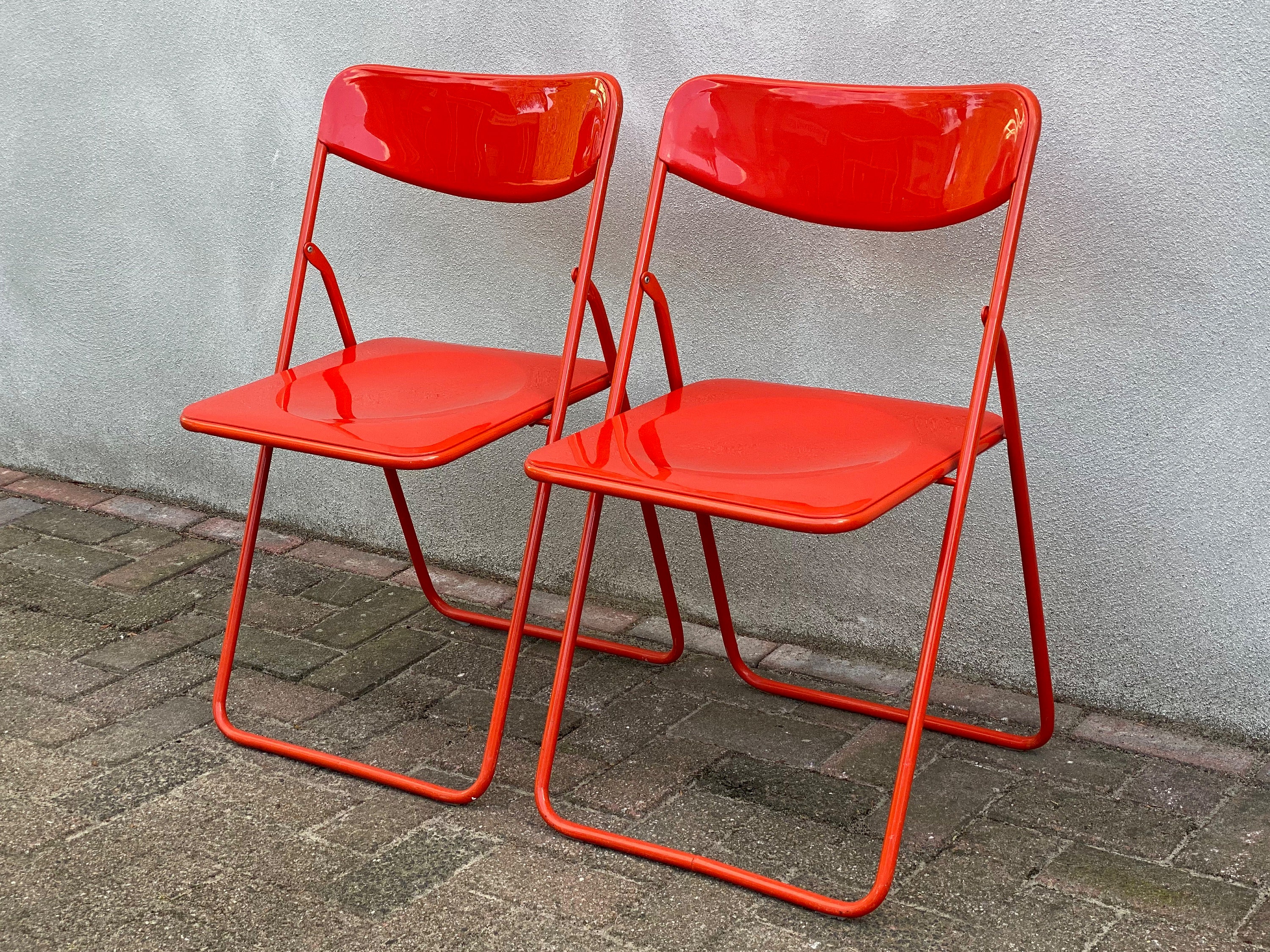 IKEA Overige stoelen Kunststof Rood bij Reliving