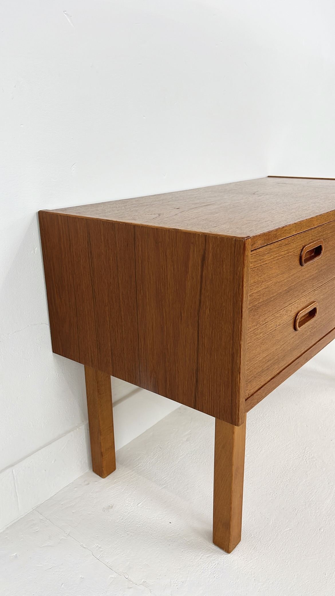 Scandinavisch Vintage Teak Fineren Ladekast Renal image 11