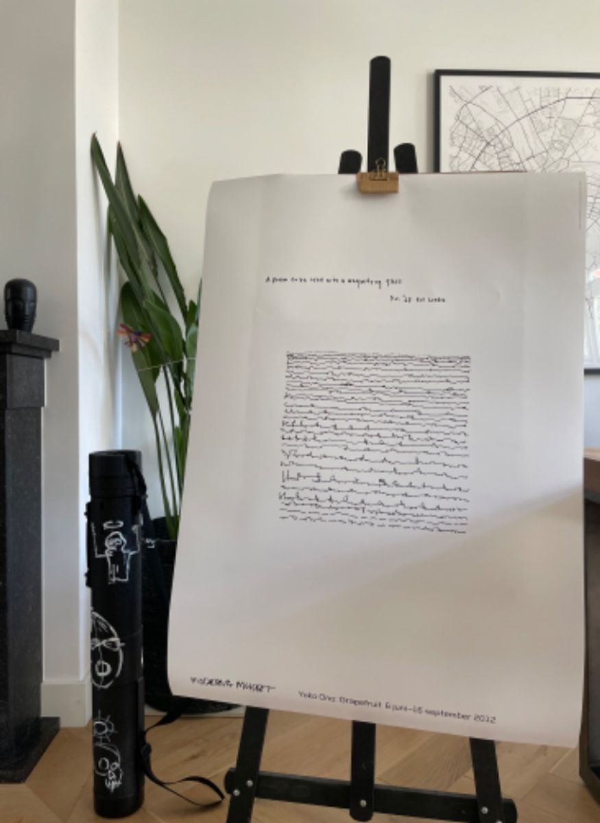Yoko Ono, A Poem To Be Read With A Magnifying.. image 2