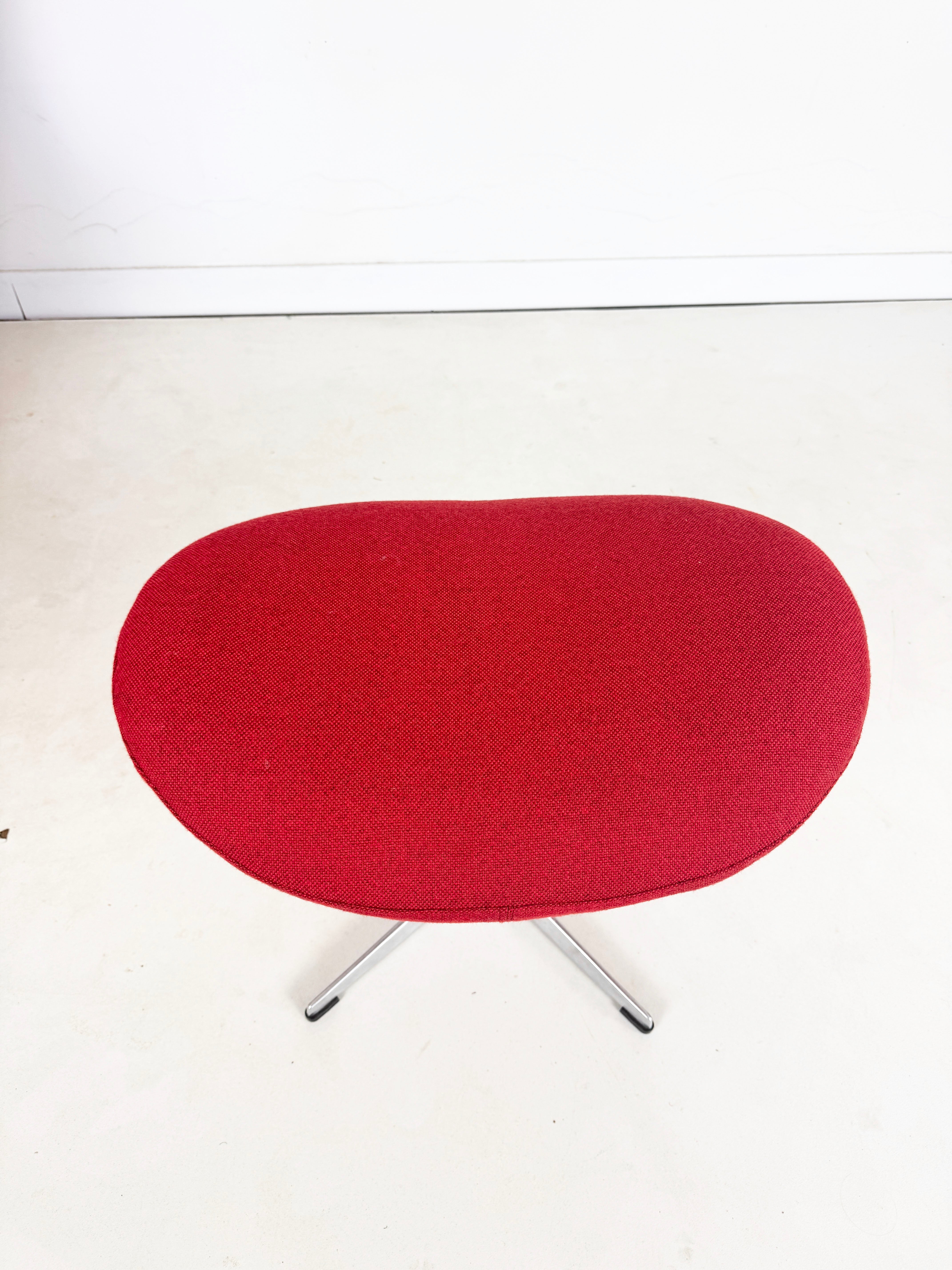 Vintage Egg Chair Met Voetenbank (Set) image 15