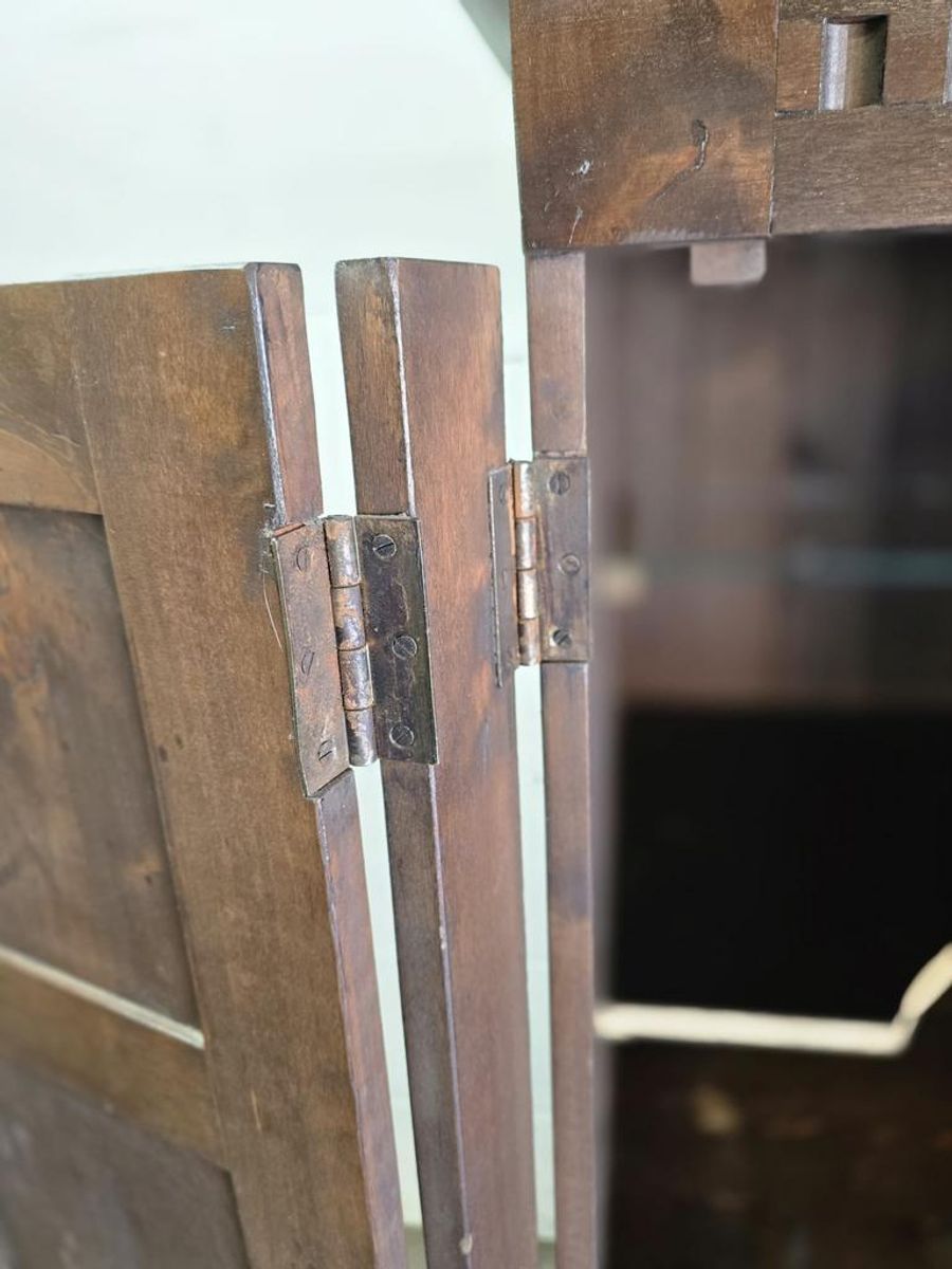 Vintage Stoere Houten Kast / Leggerkast / Opbergkast image 6