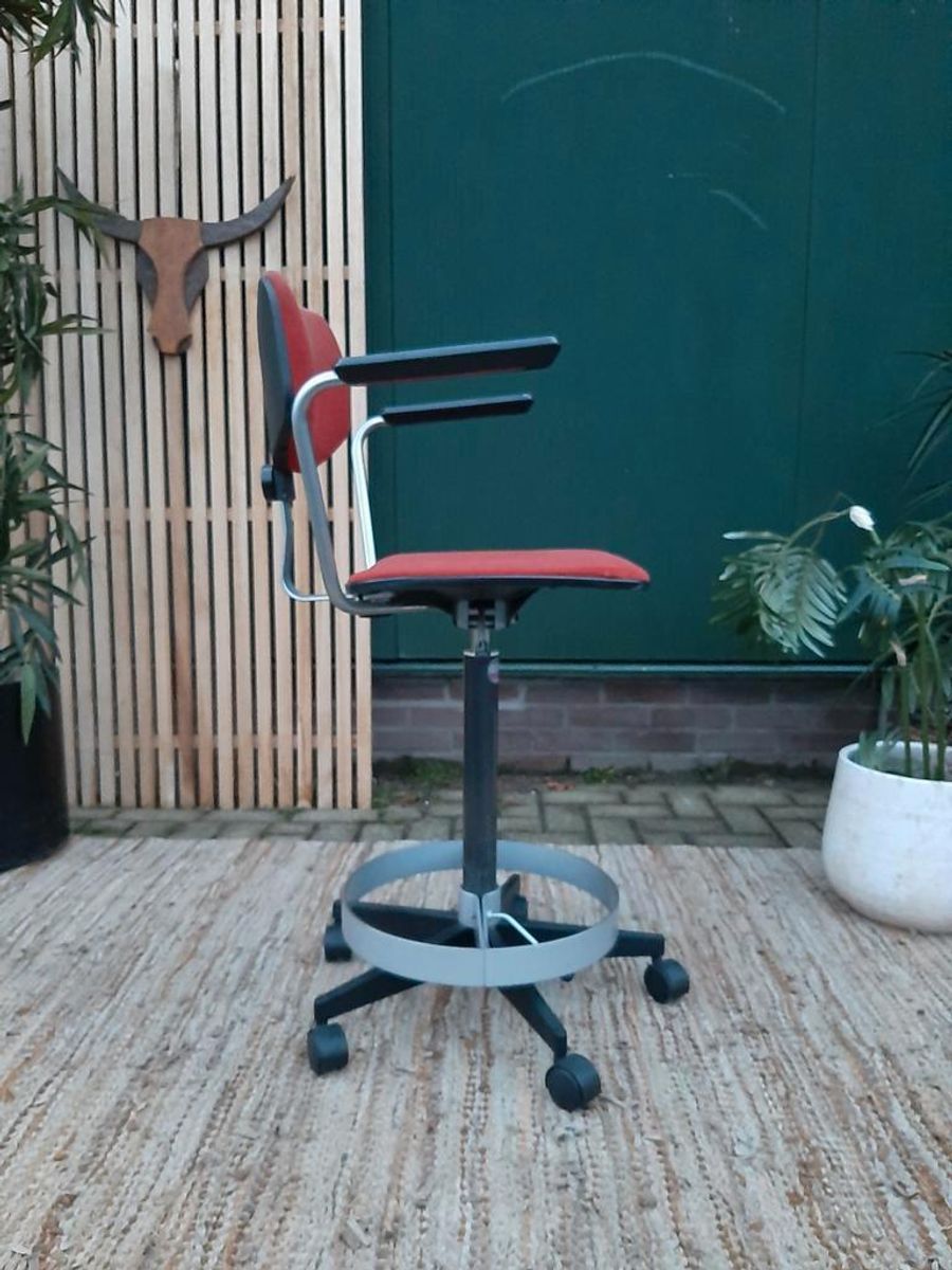 Vintage Architectenstoel Gispen Retro Design Stoel Gasveer image 4