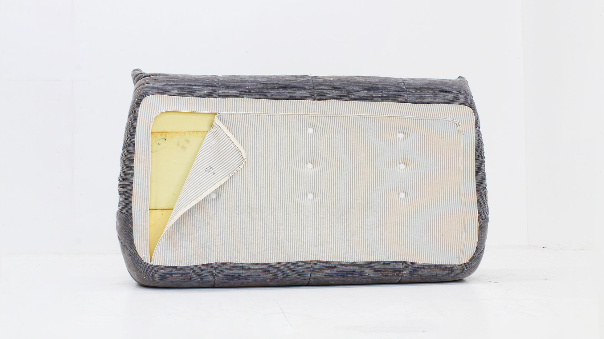 Vintage Ligne Roset Togo 3 Seater Sofa By Michel Ducaroy image 11
