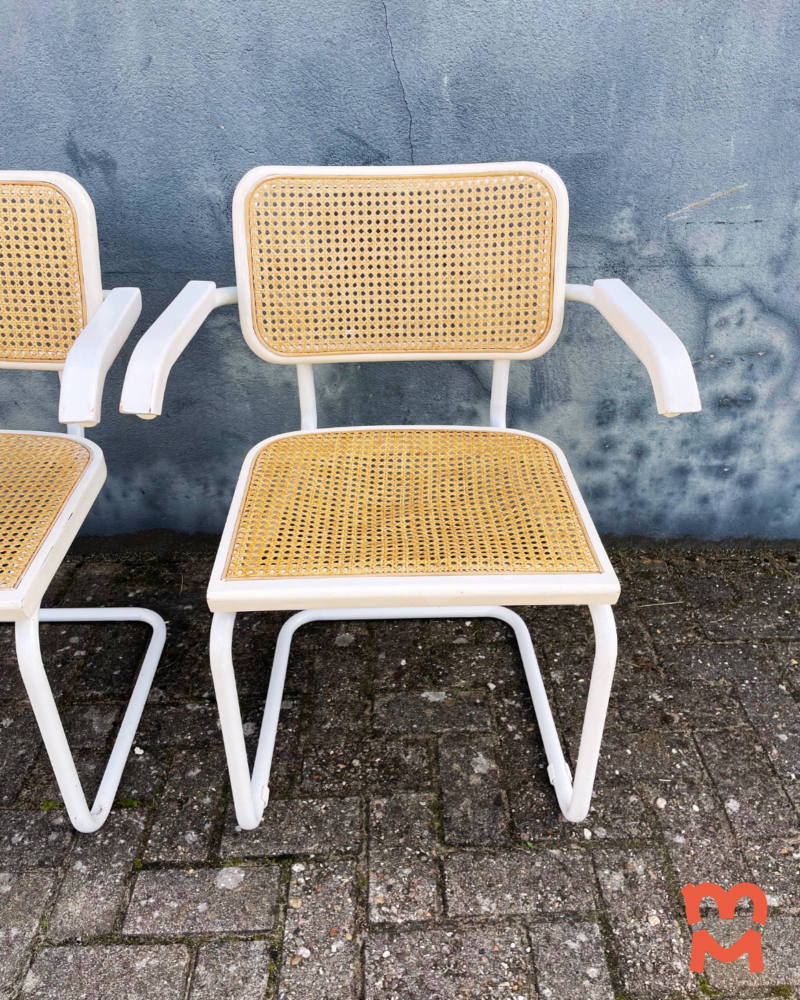 Vintage Thonet Eetkamerstoelen (2 Stuks) image 7