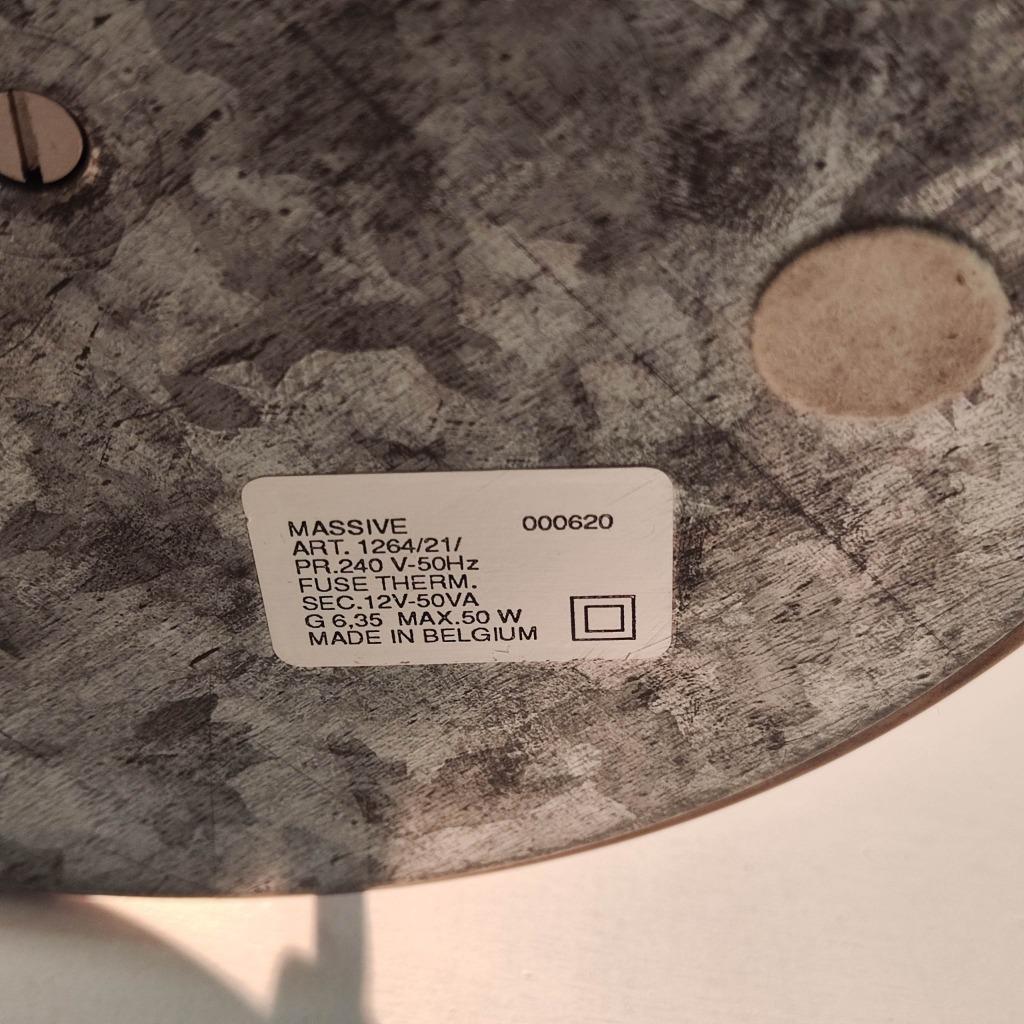 Vintage Massive Space Age Tafel Lamp image 8