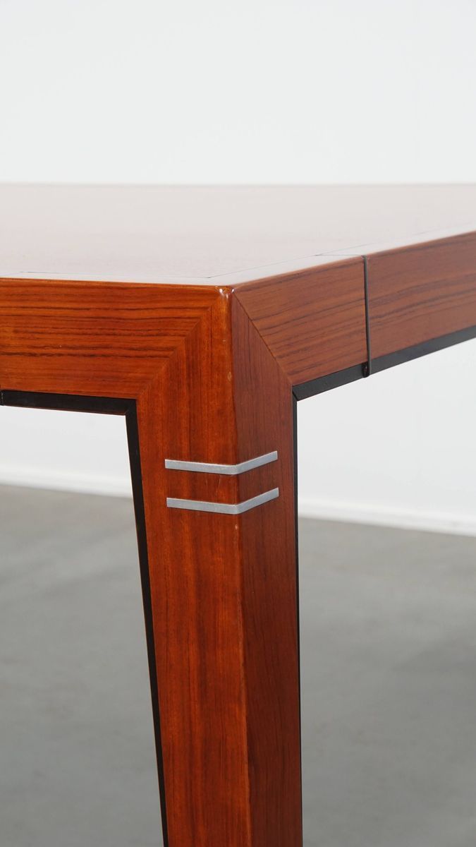 Prachtige Art Deco Set Bestaande Uit Een Eettafel En 4 Eetkamerstoelen Van Schuitema image 9