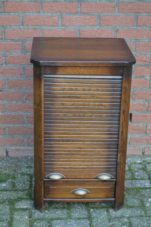 Eiken Rolluikkastje Patine Donker image 3