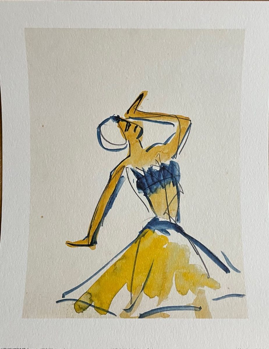 Ernst Ludwig Kirchner (1880-1938), Tanzende, 1910/11, Printed In Germany image 3