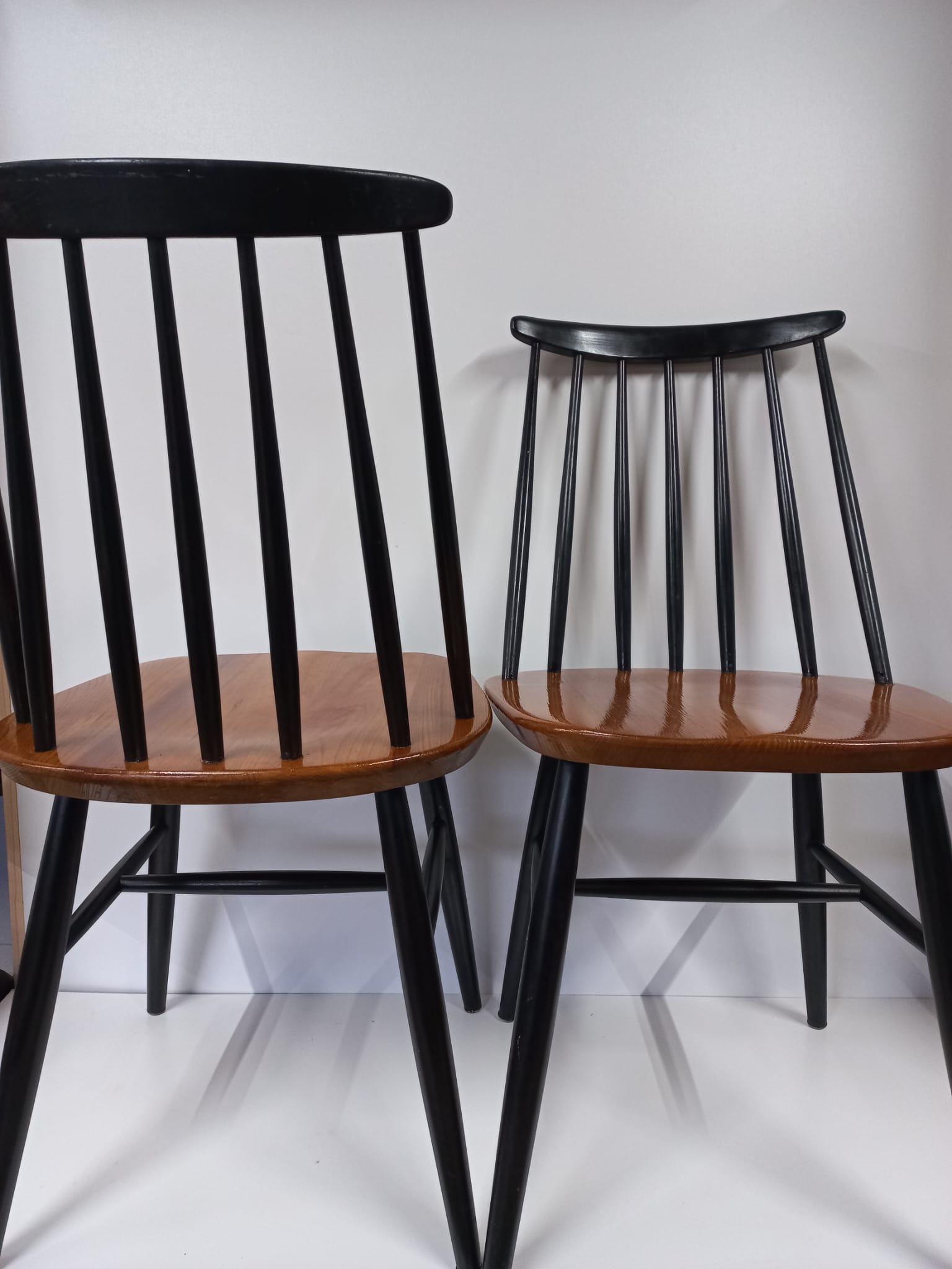 Vintage Spijlstoelen Keukenstoelen Bijzetstoelen Jaren 60 image 3