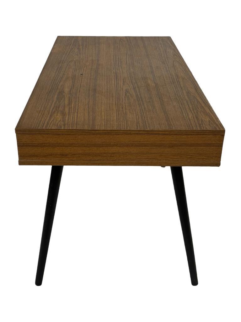Vintage Bureau Werkplek Compact Jaren 70 Plak Fineer image 5