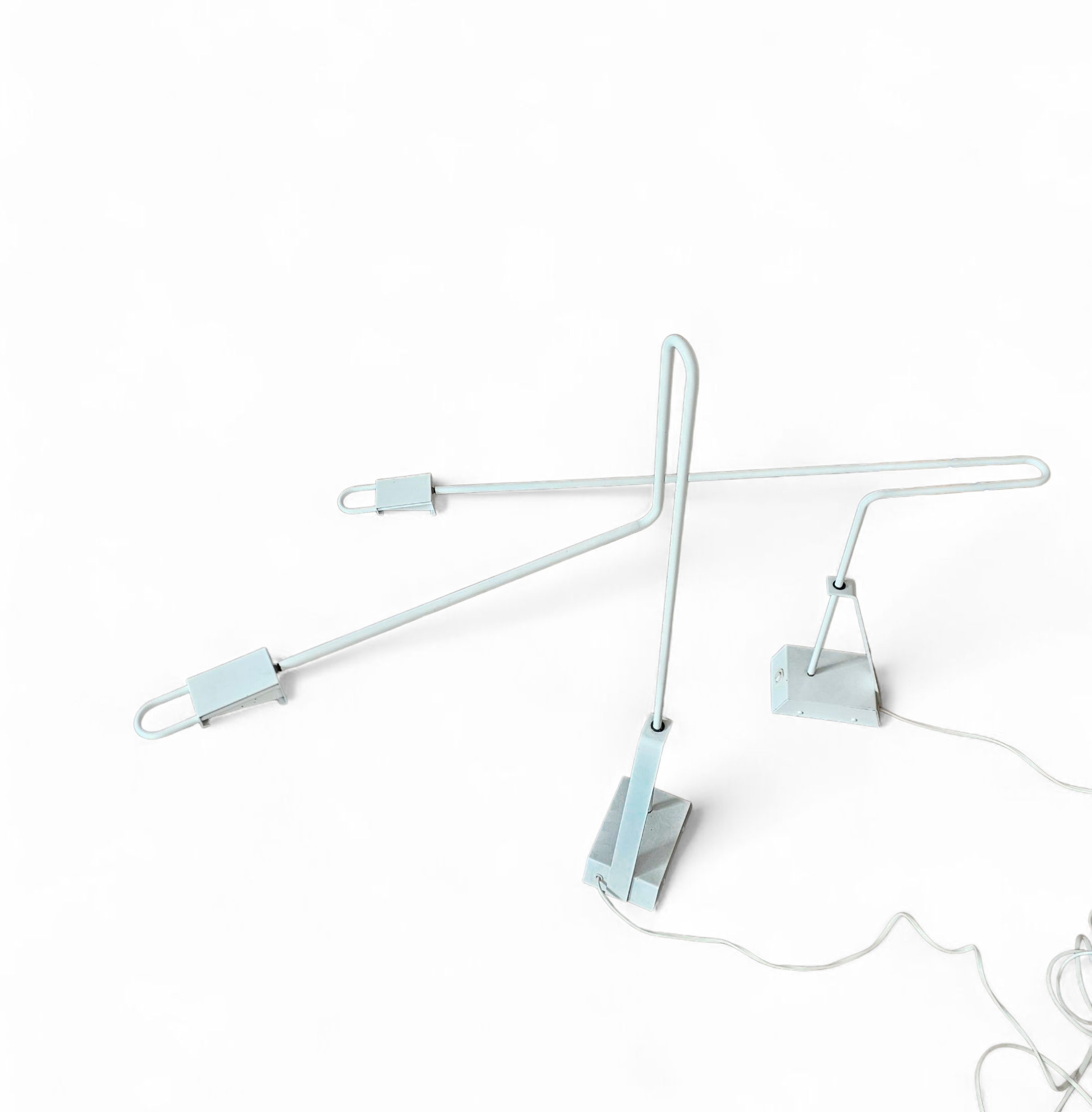 2 X Rare Table Lamp / Dijkstra / 1980s / Can Be Used Vertically / Horizontally image 2