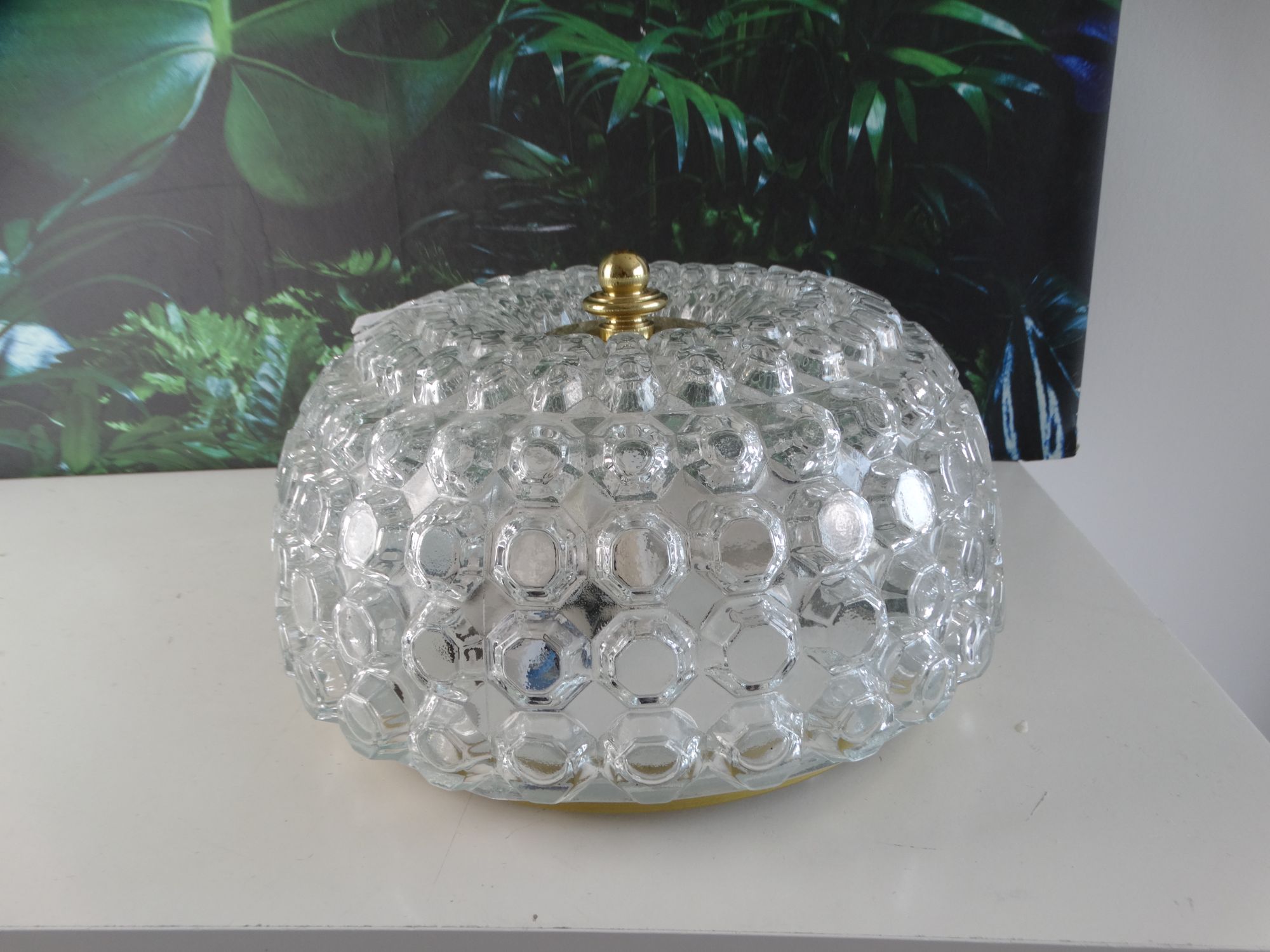 Glashutter Limburg Plafonniere, Design Helena Tynell. image 8