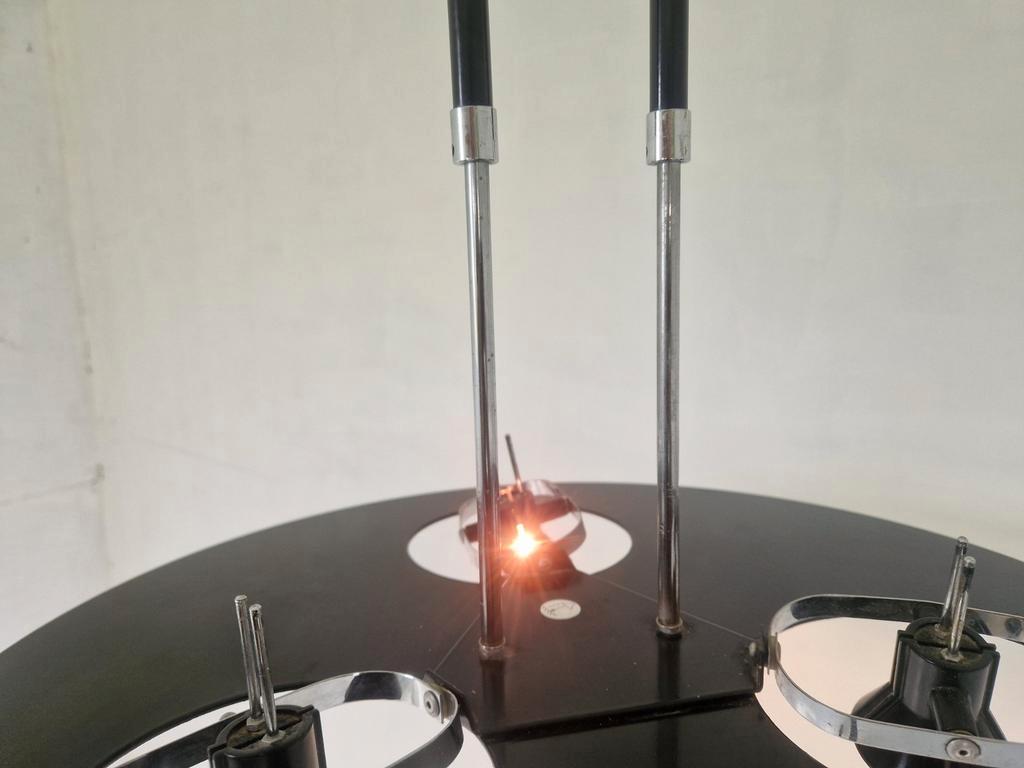 Zeldzame Dijkstra Postmoderne Vintage Triple Spot Lamp. image 9