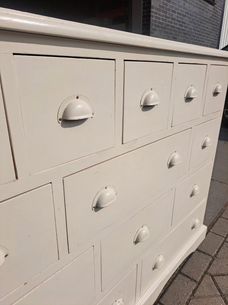 Wit Grenen Ladekast Commode 13 Lades image 6