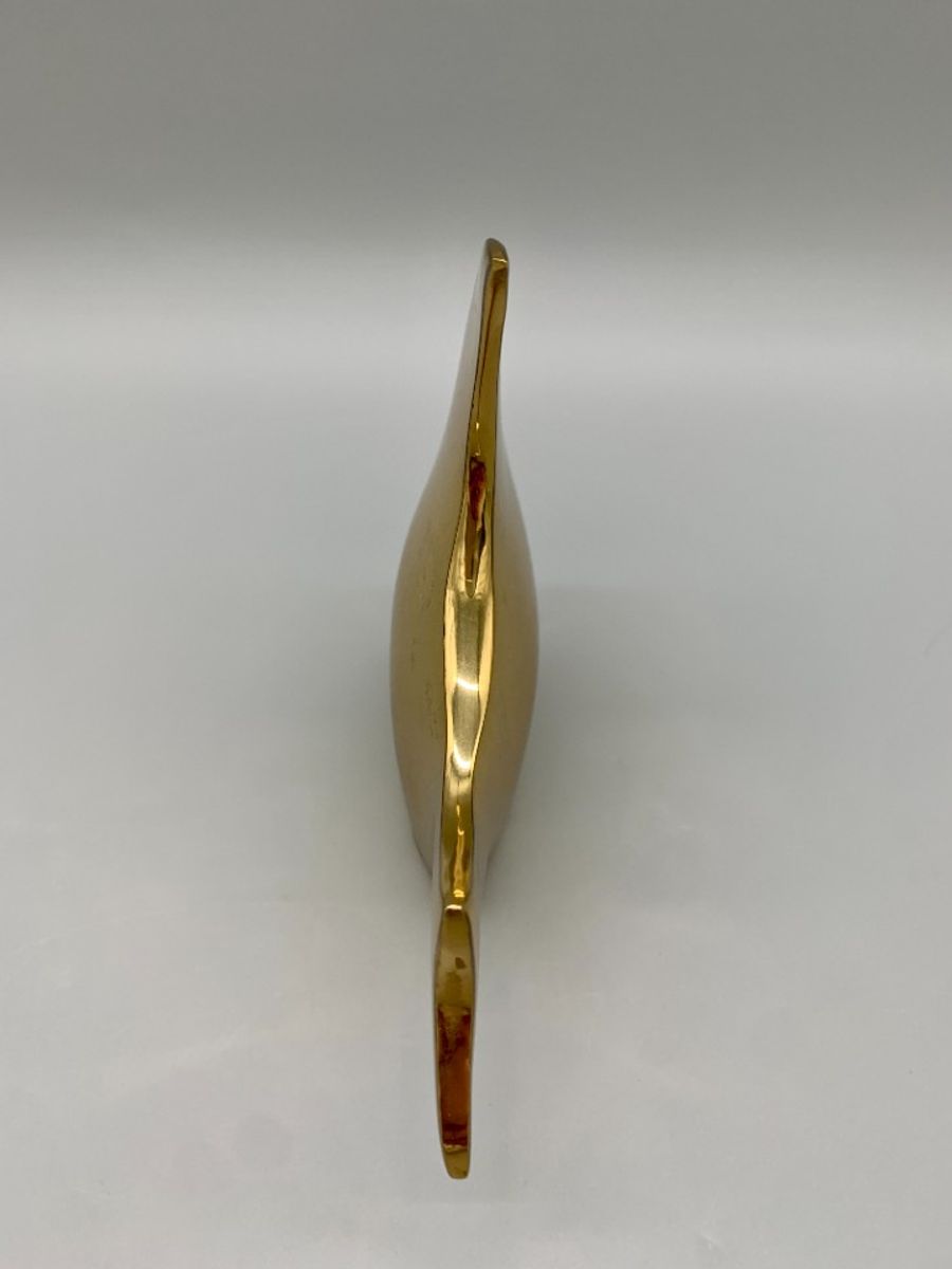 Mid Century Grote Messing Maanvis image 7