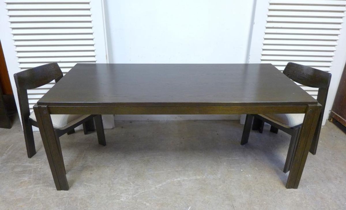 Prachtige Wenge Brutalist Stoel image 10